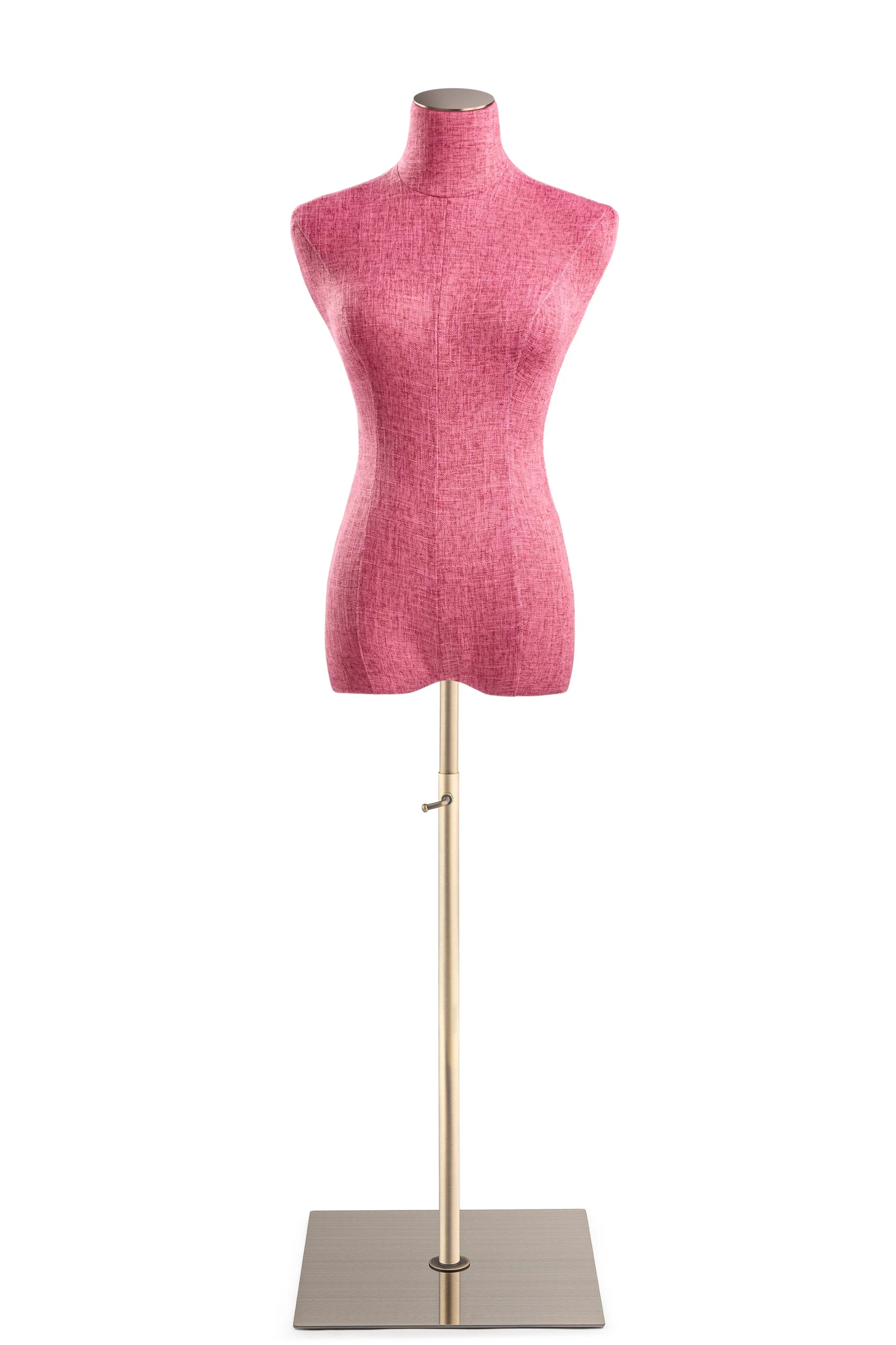 Female Display Dress Form on Metal Flat Base - Image 59