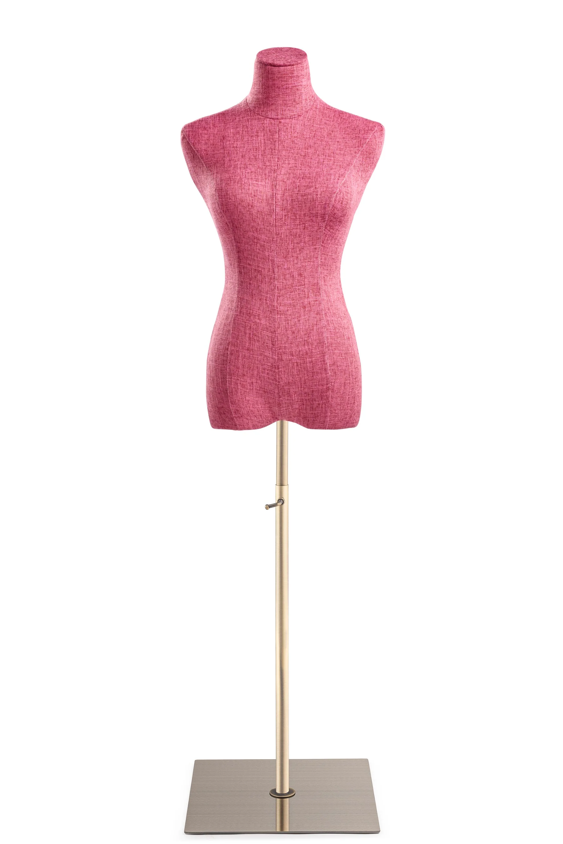 Female Display Dress Form on Metal Flat Base - Image 60