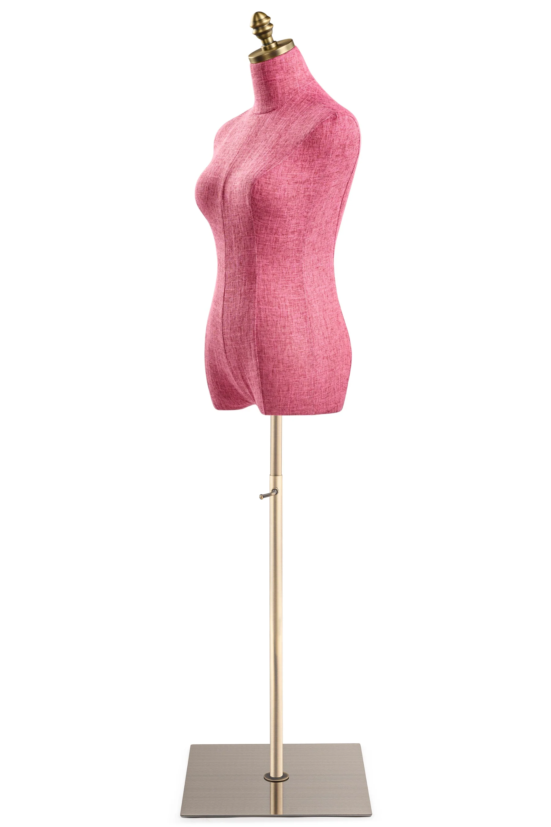 Female Display Dress Form on Metal Flat Base - Image 61