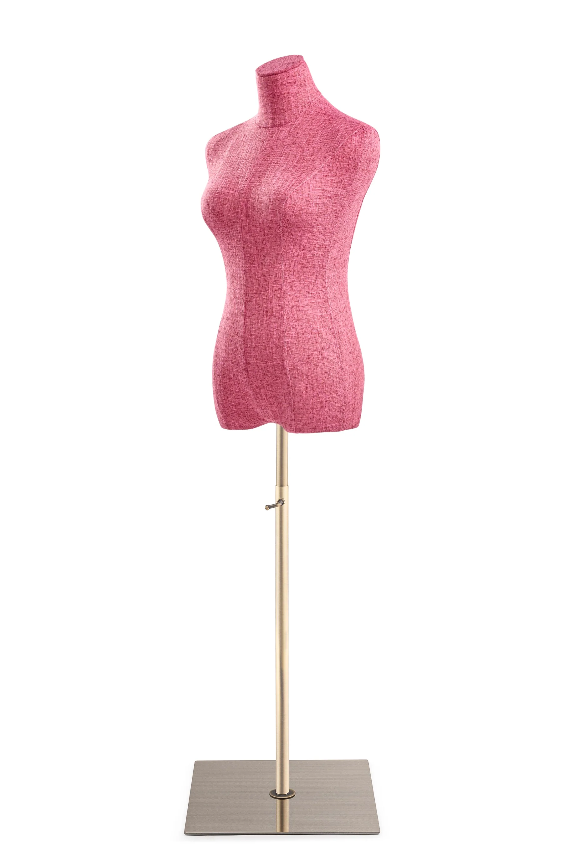 Female Display Dress Form on Metal Flat Base - Image 62