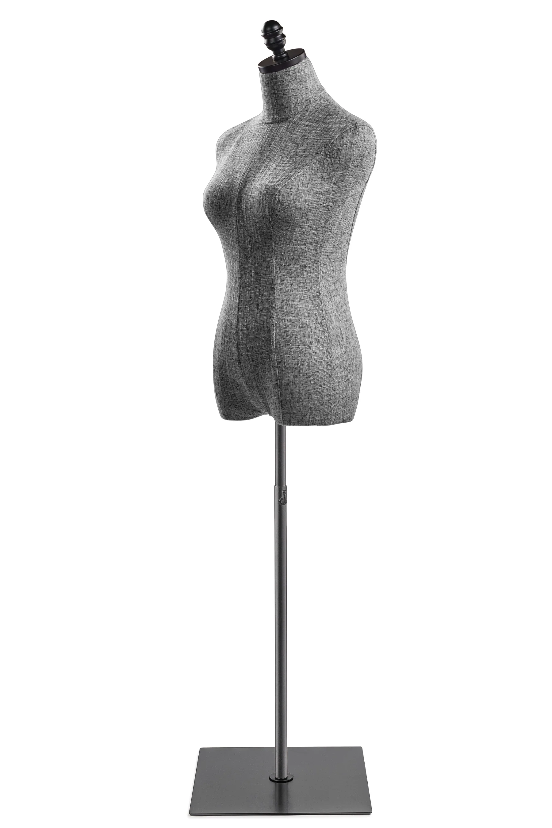 Female Display Dress Form on Metal Flat Base - Image 76