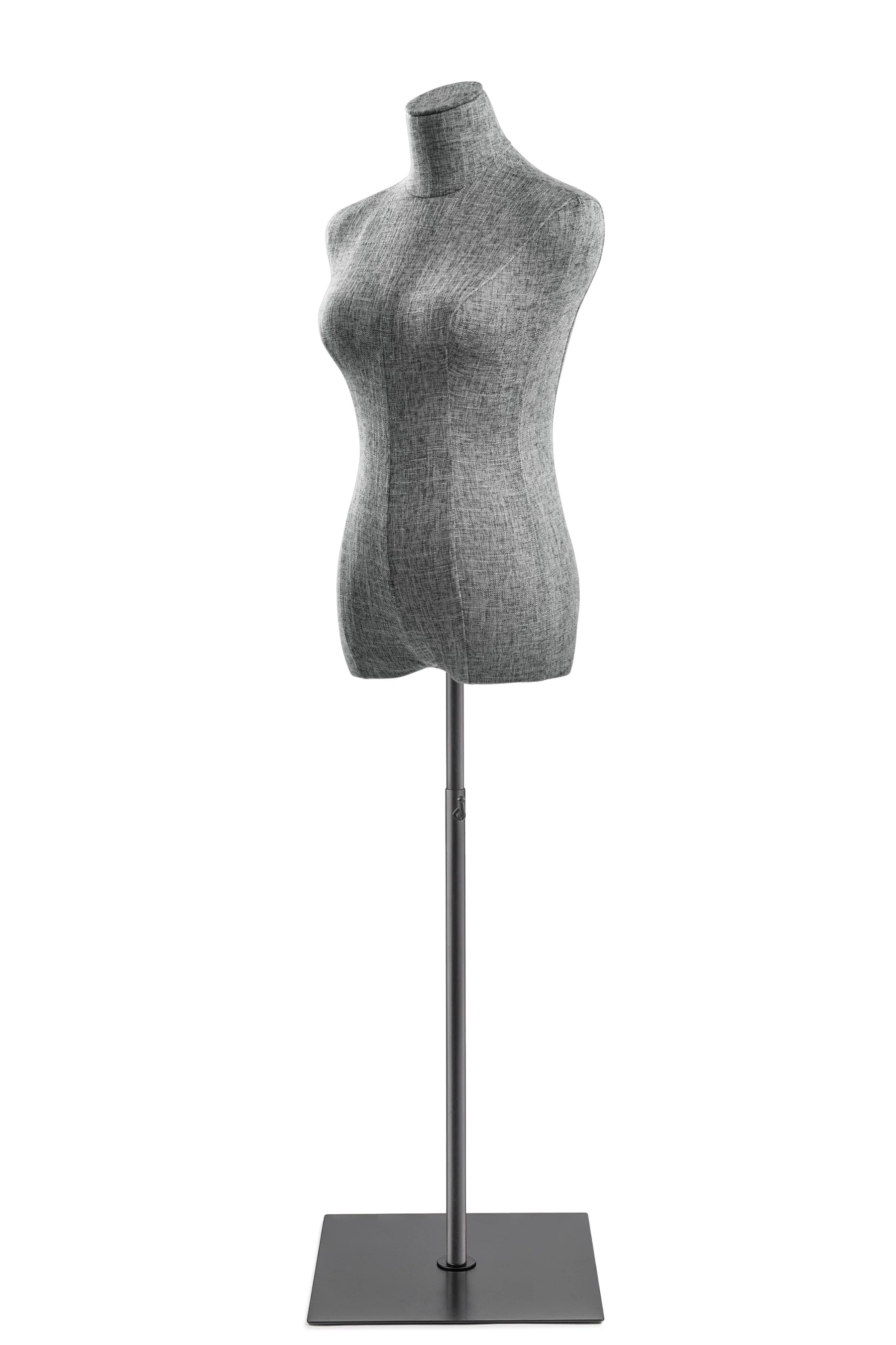 Female Display Dress Form on Metal Flat Base - Image 77