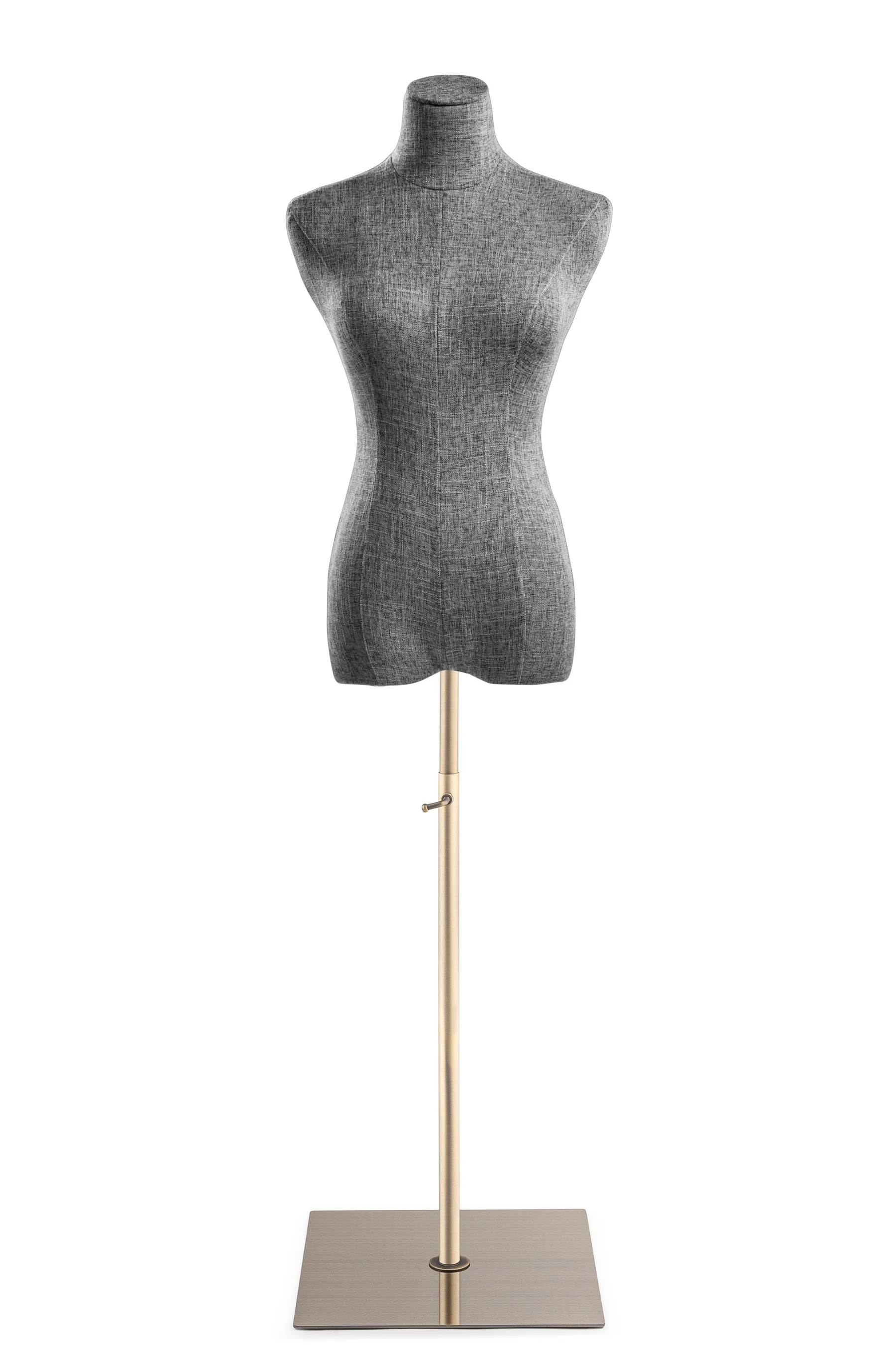 Female Display Dress Form on Metal Flat Base - Image 83