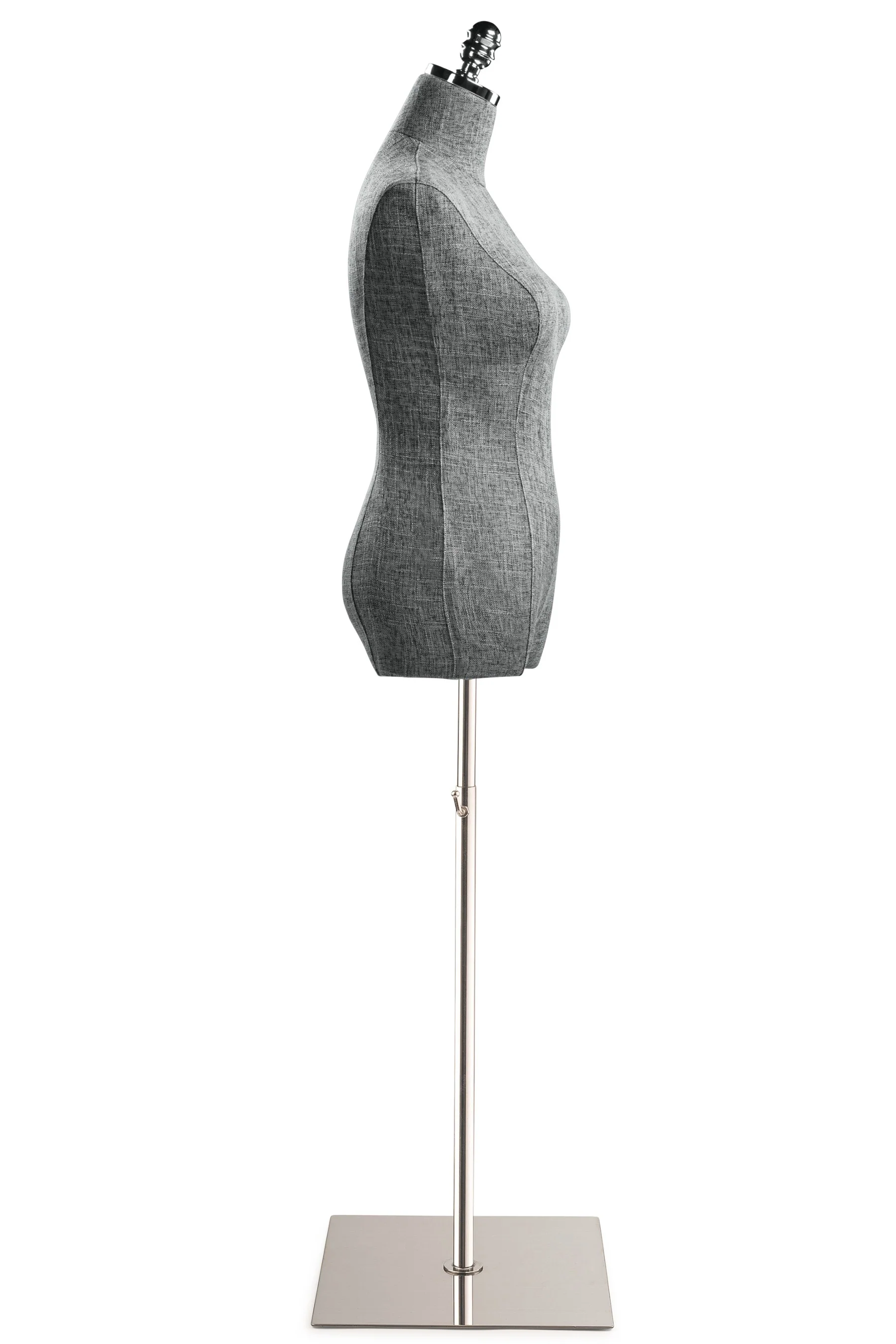 Female Display Dress Form on Metal Flat Base - Image 93
