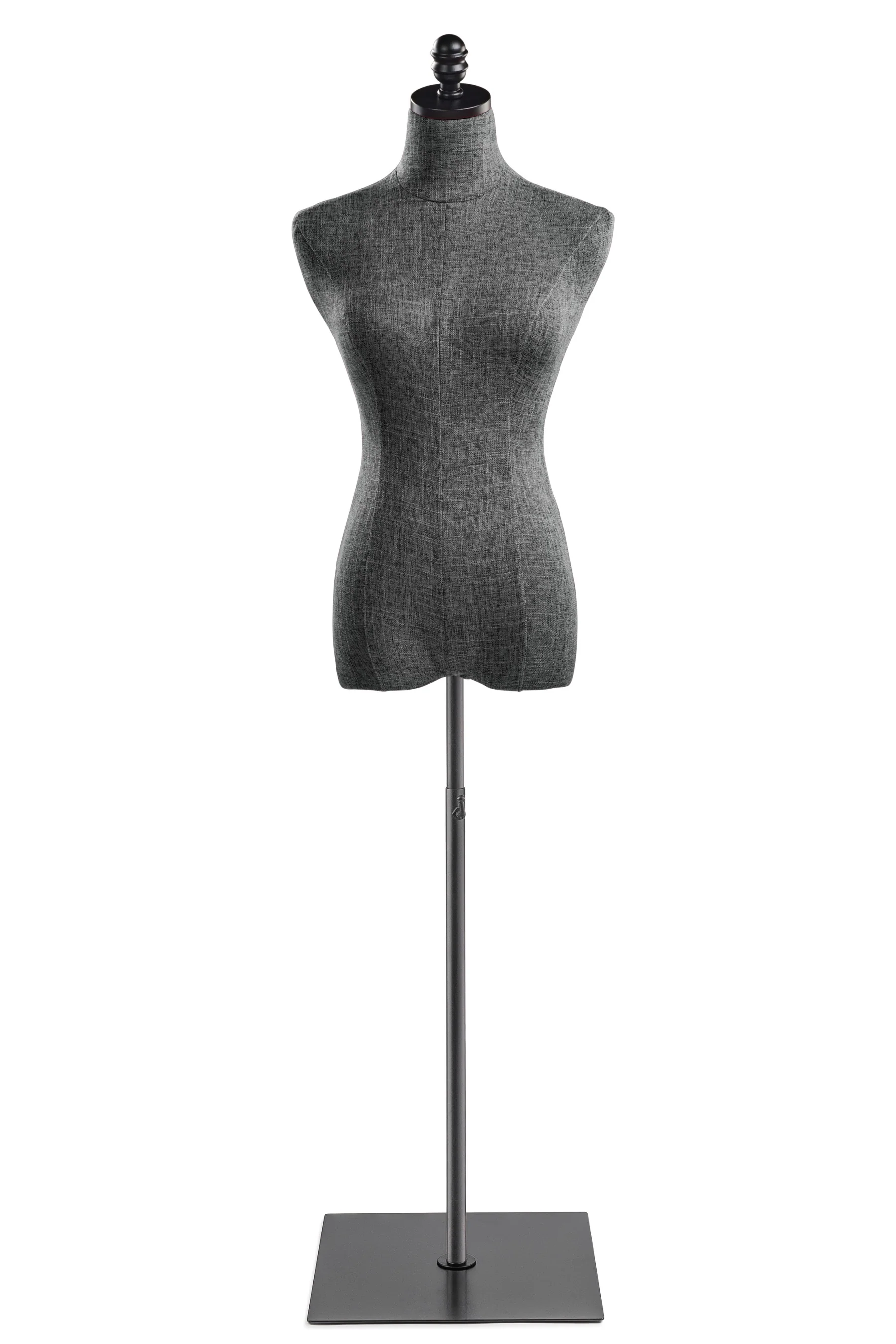 Female Display Dress Form on Metal Flat Base - Image 95
