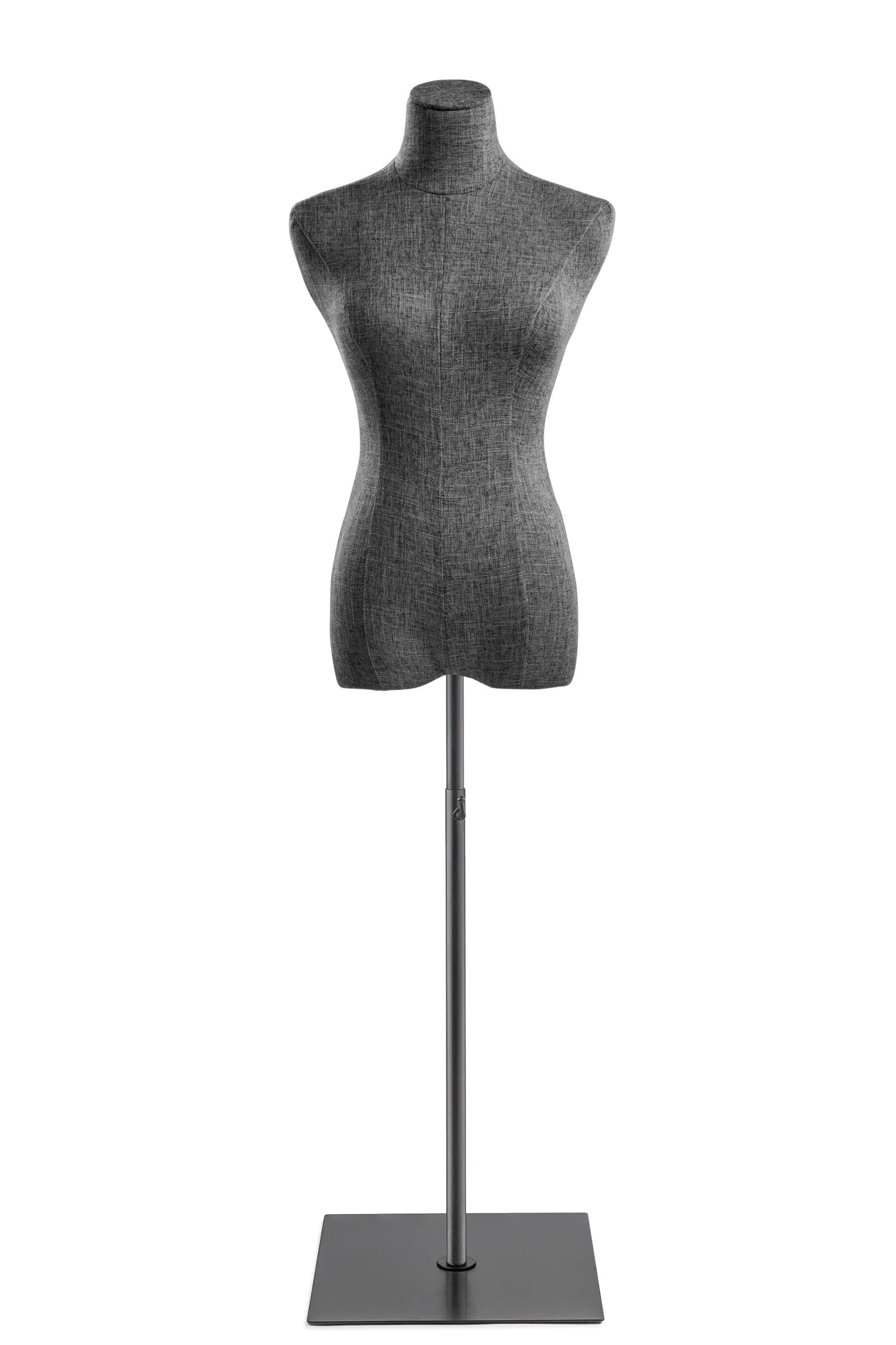 Female Display Dress Form on Metal Flat Base - Image 97