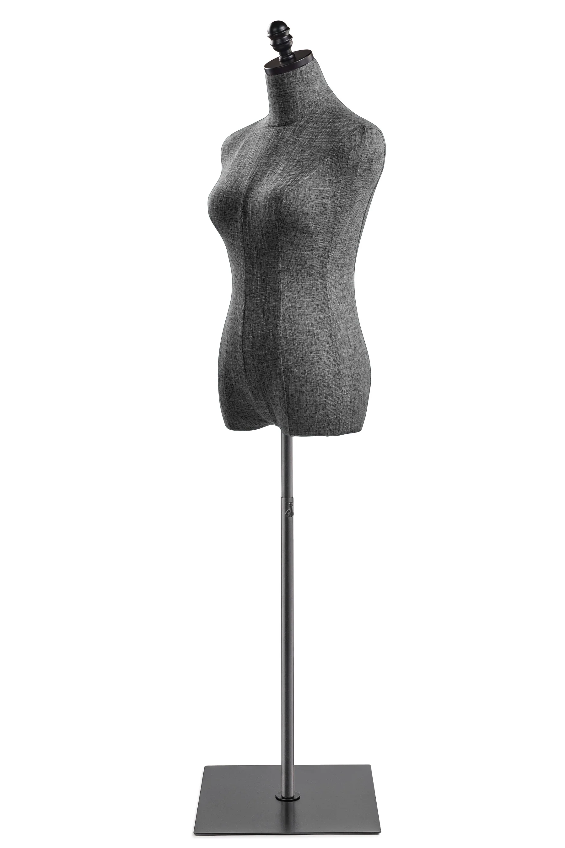 Female Display Dress Form on Metal Flat Base - Image 98