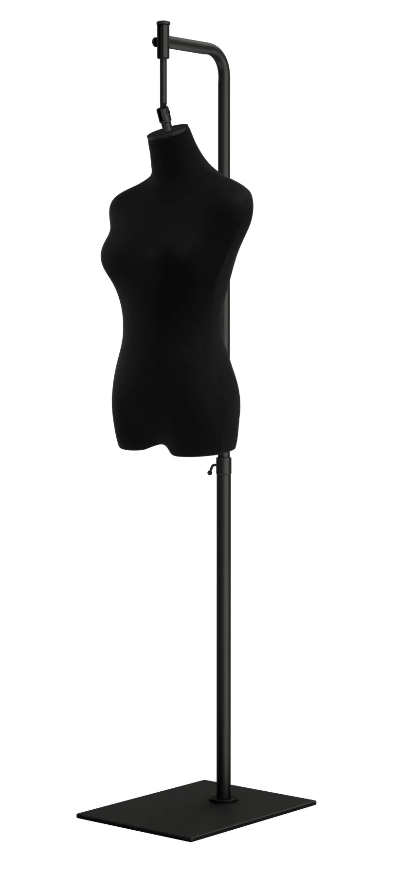 Female Display Dress Form on Metal Hanging Base - Image 16
