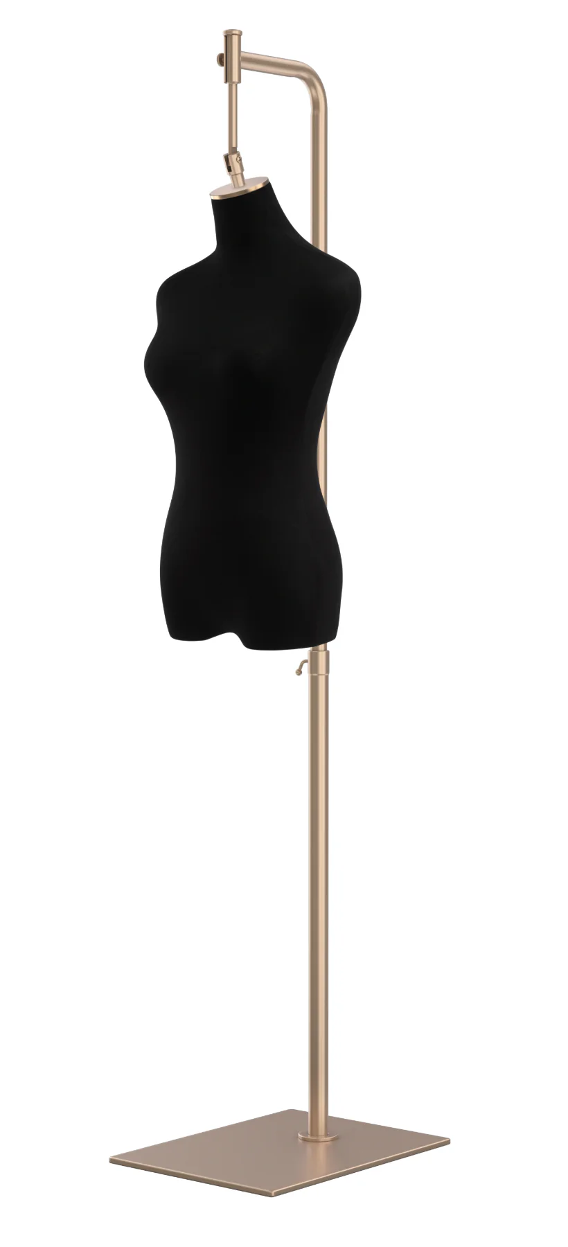 Female Display Dress Form on Metal Hanging Base - Image 19