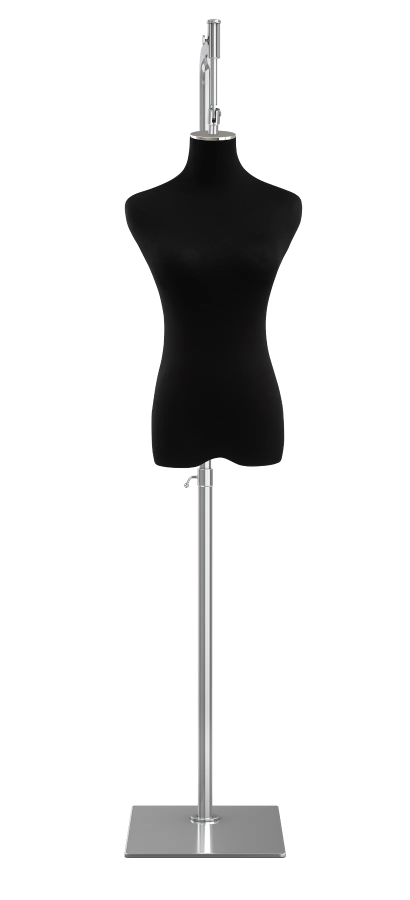 Female Display Dress Form on Metal Hanging Base - Image 23