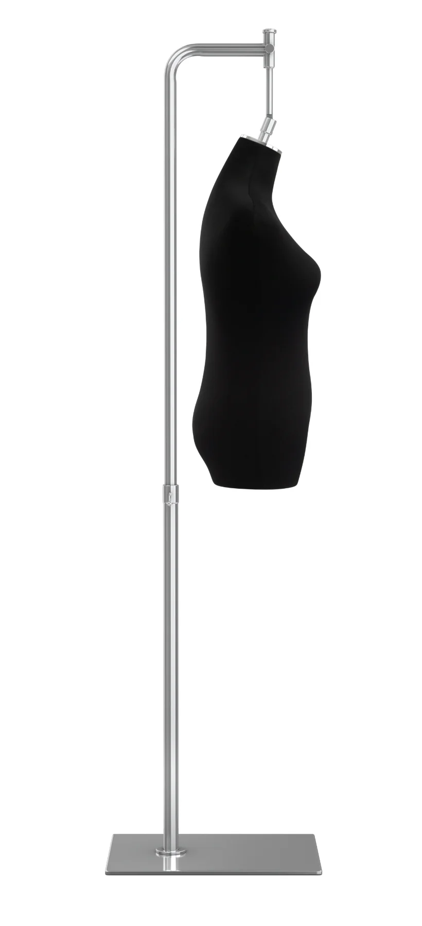 Female Display Dress Form on Metal Hanging Base - Image 24