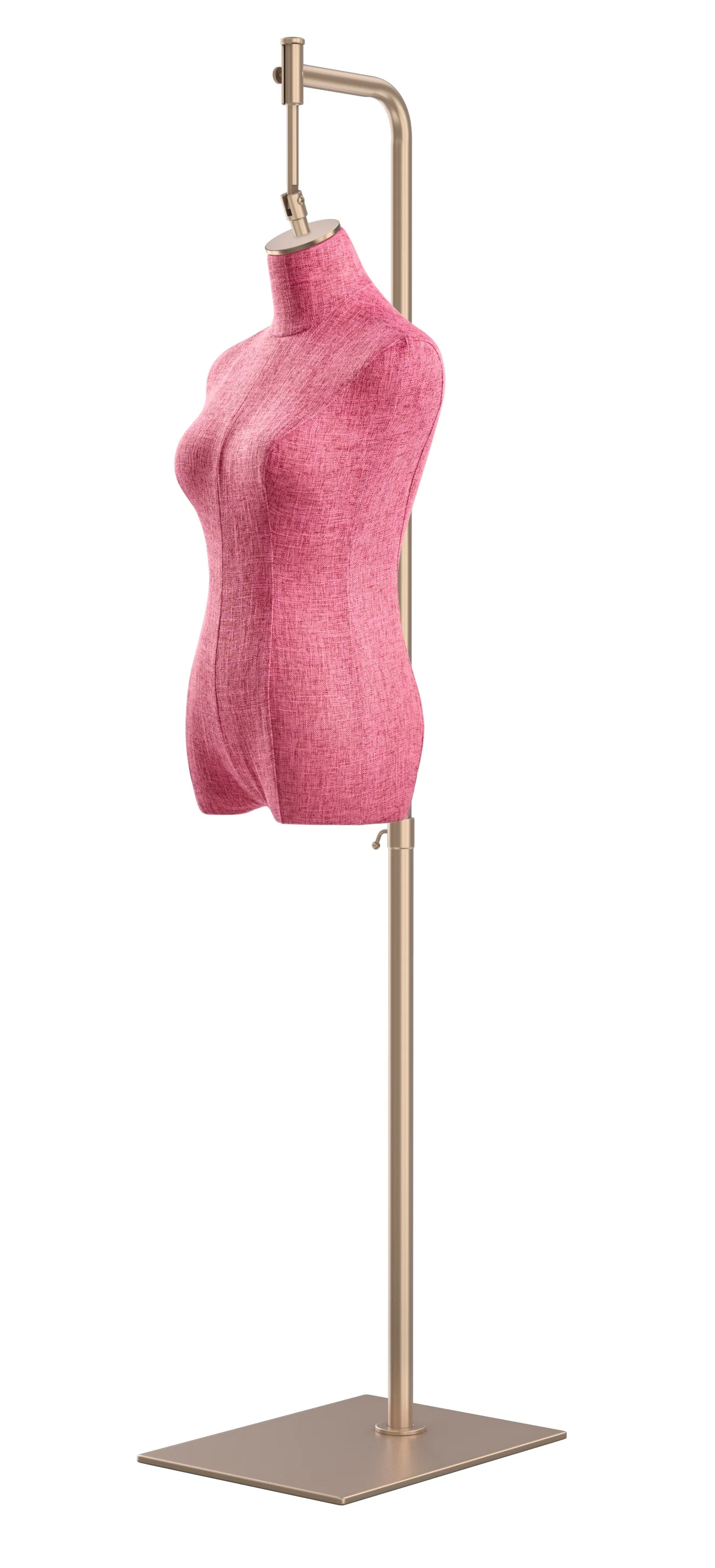 Female Display Dress Form on Metal Hanging Base - Image 35