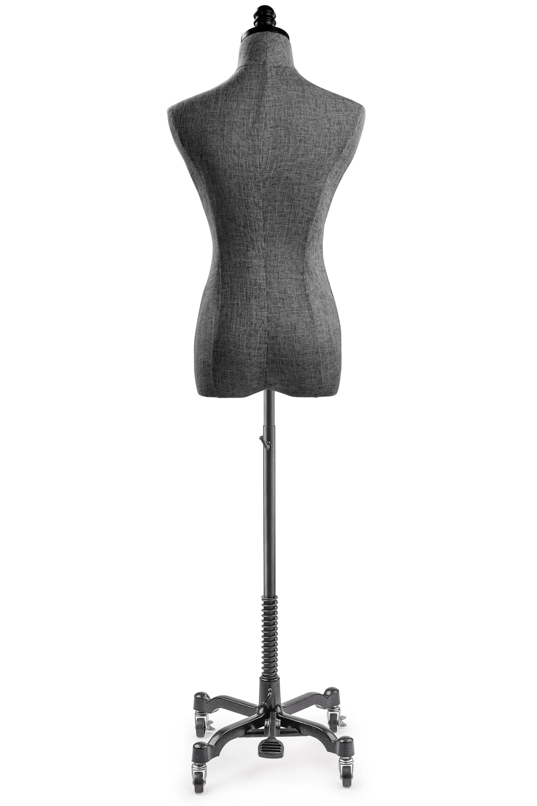 Female Display Dress Form on Metal Rolling Base - Image 101