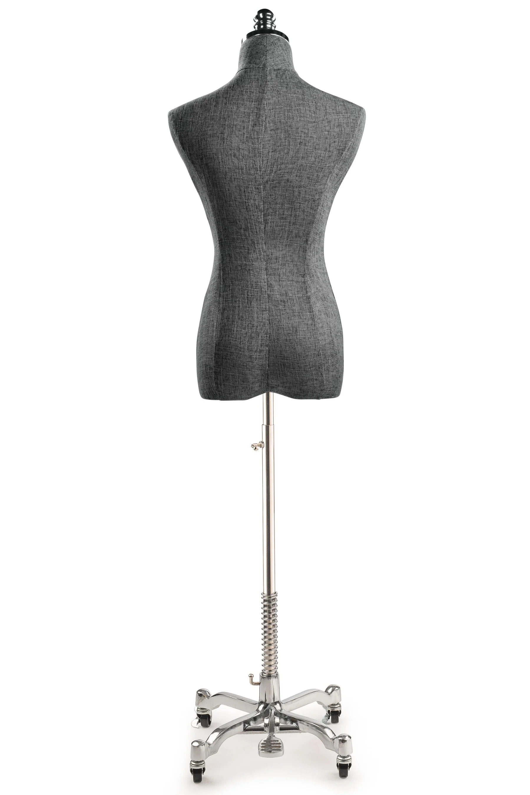 Female Display Dress Form on Metal Rolling Base - Image 116