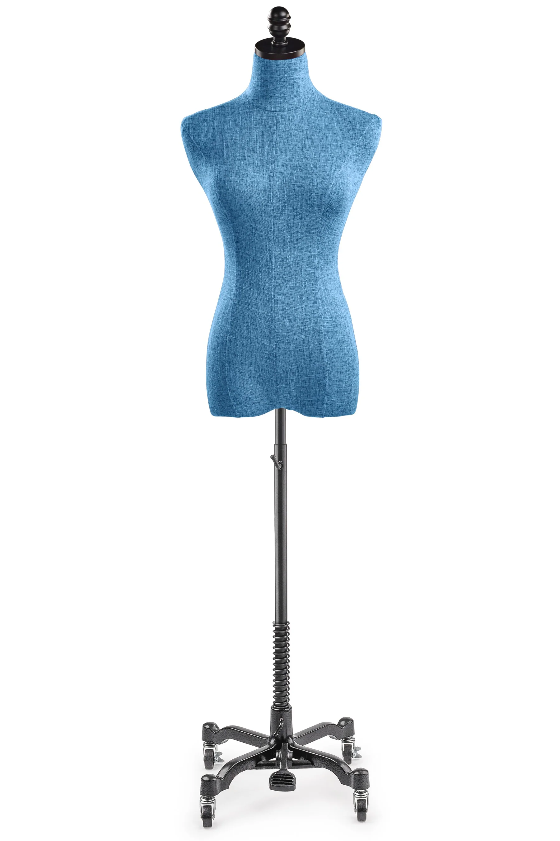 Female Display Dress Form on Metal Rolling Base - Image 118