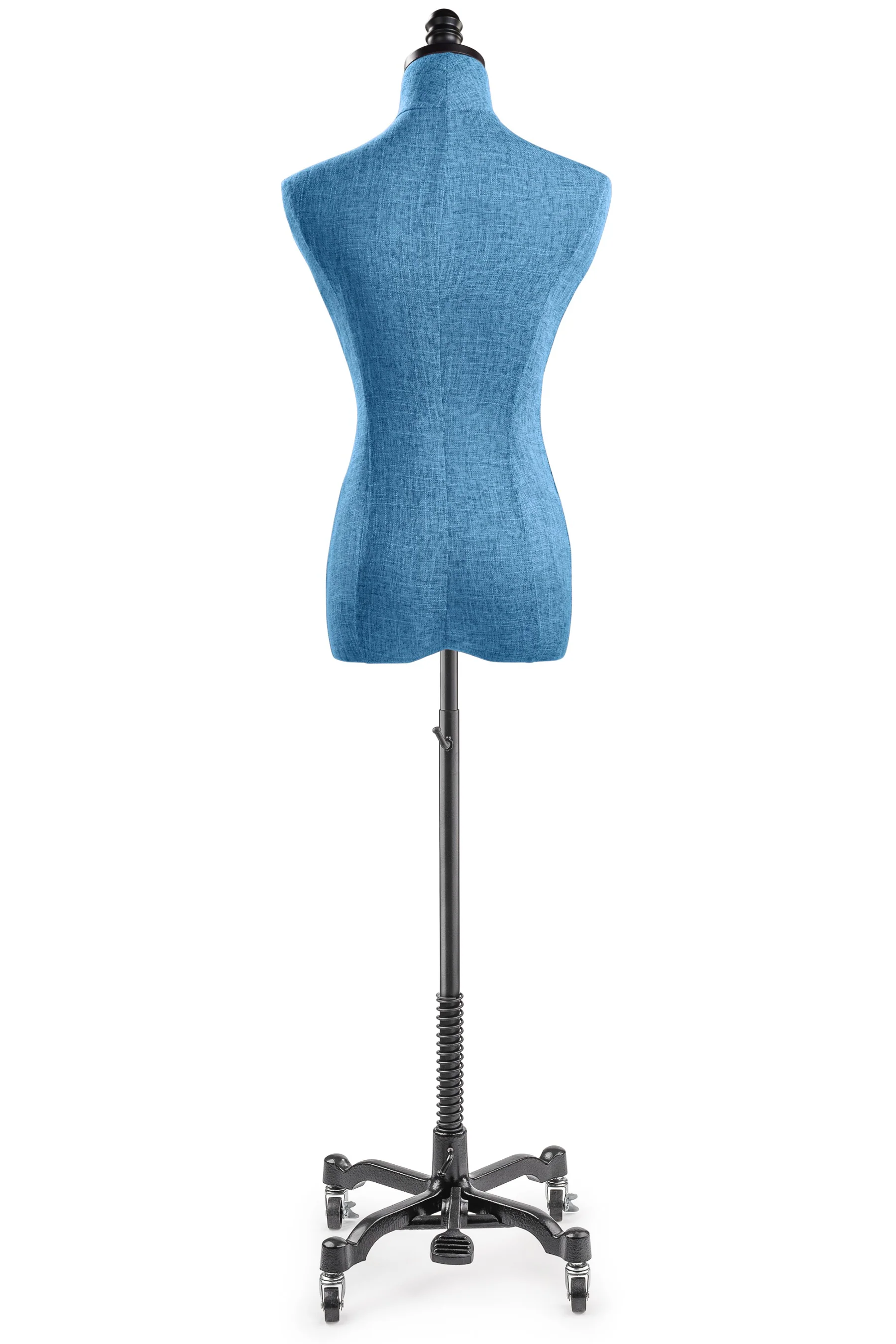 Female Display Dress Form on Metal Rolling Base - Image 124