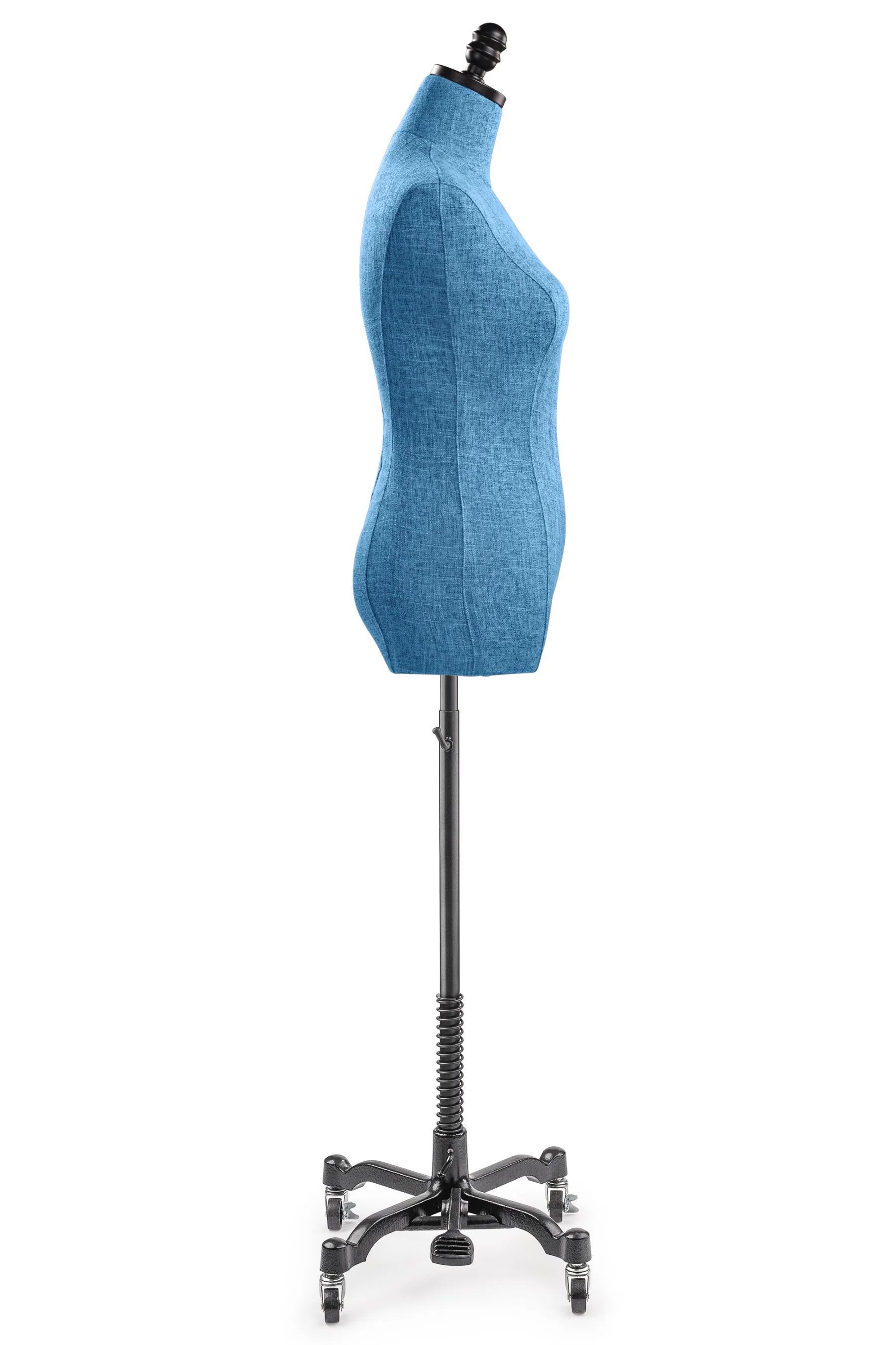 Female Display Dress Form on Metal Rolling Base - Image 125