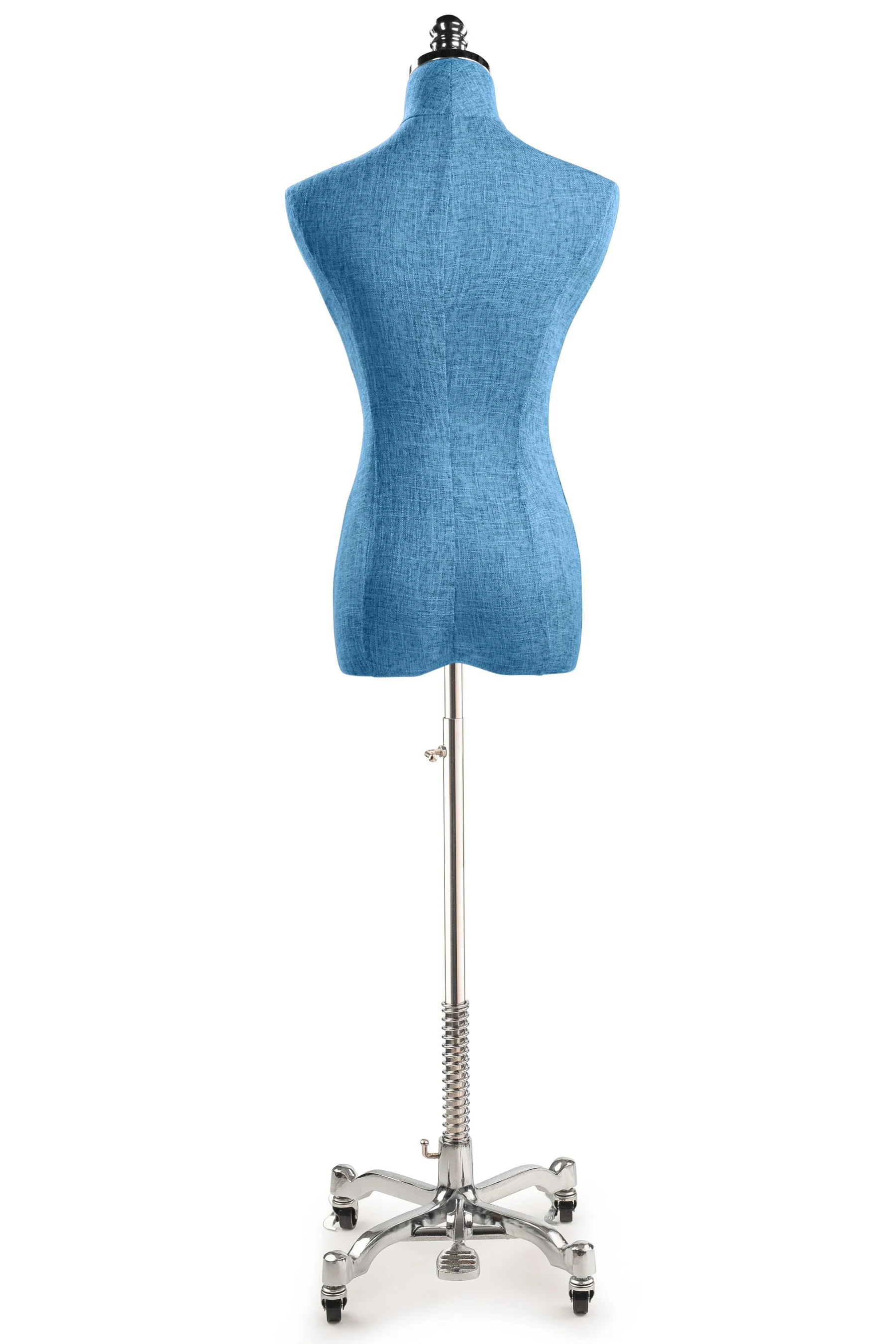Female Display Dress Form on Metal Rolling Base - Image 139
