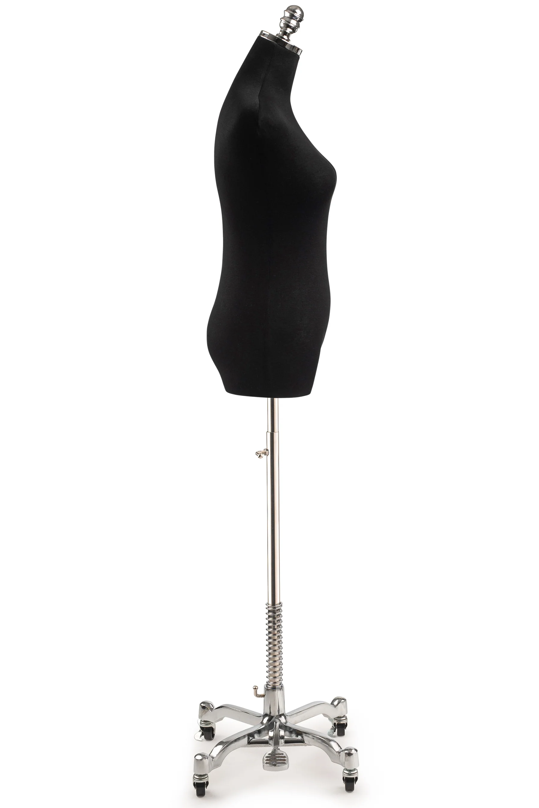 Female Display Dress Form on Metal Rolling Base - Image 145