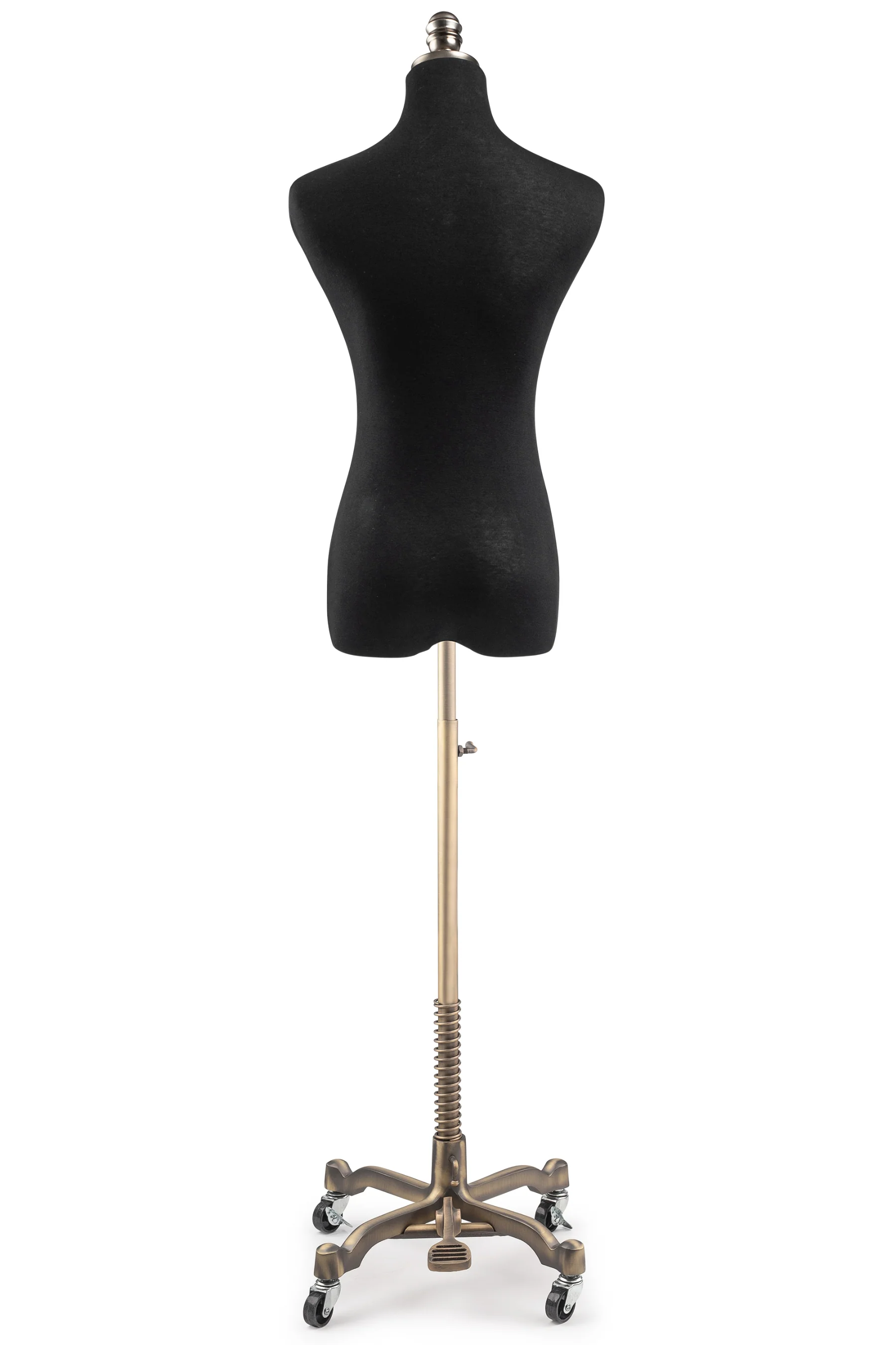 Female Display Dress Form on Metal Rolling Base - Image 153
