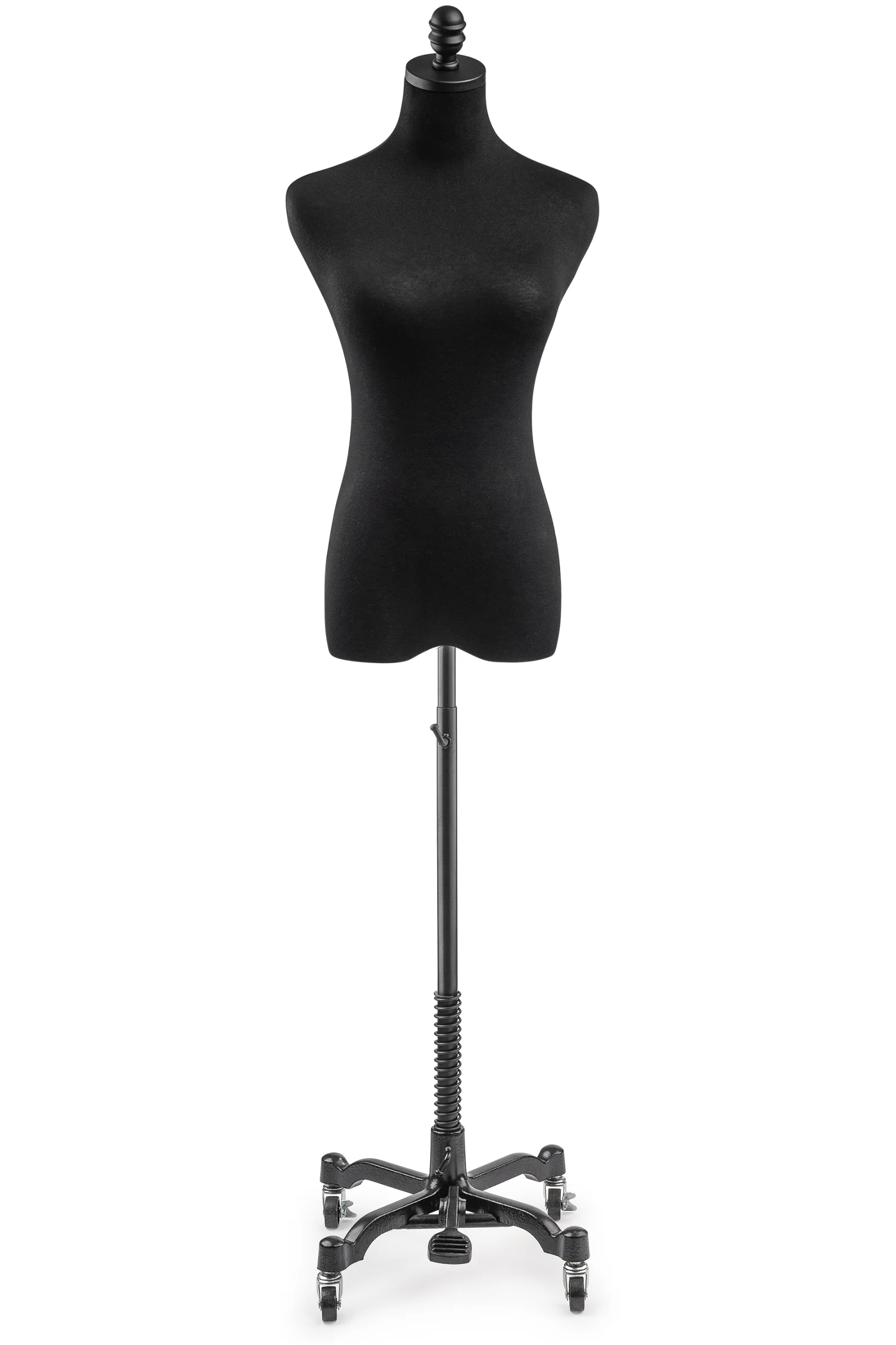 Female Display Dress Form on Metal Rolling Base - Image 155