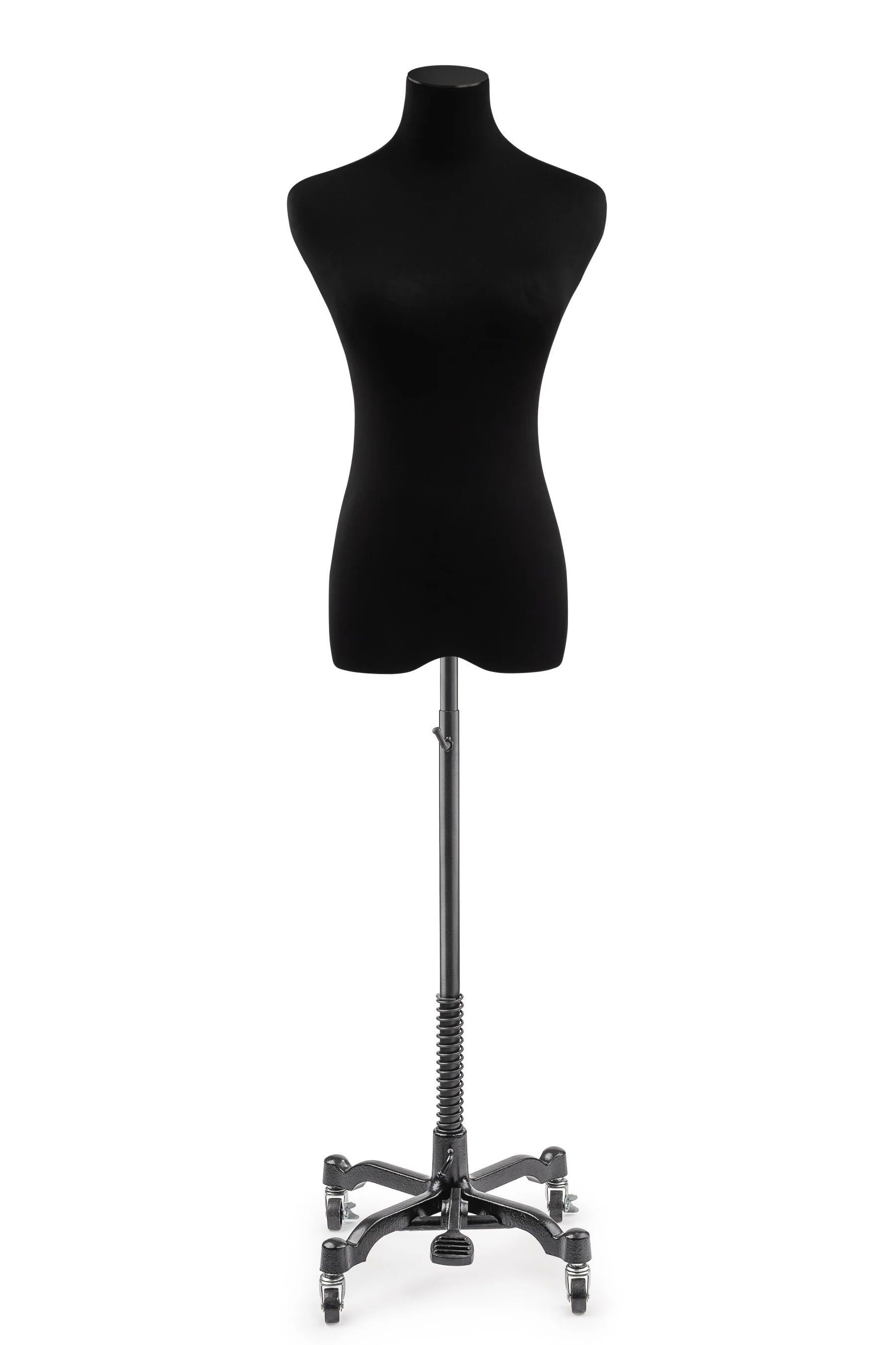 Female Display Dress Form on Metal Rolling Base - Image 156