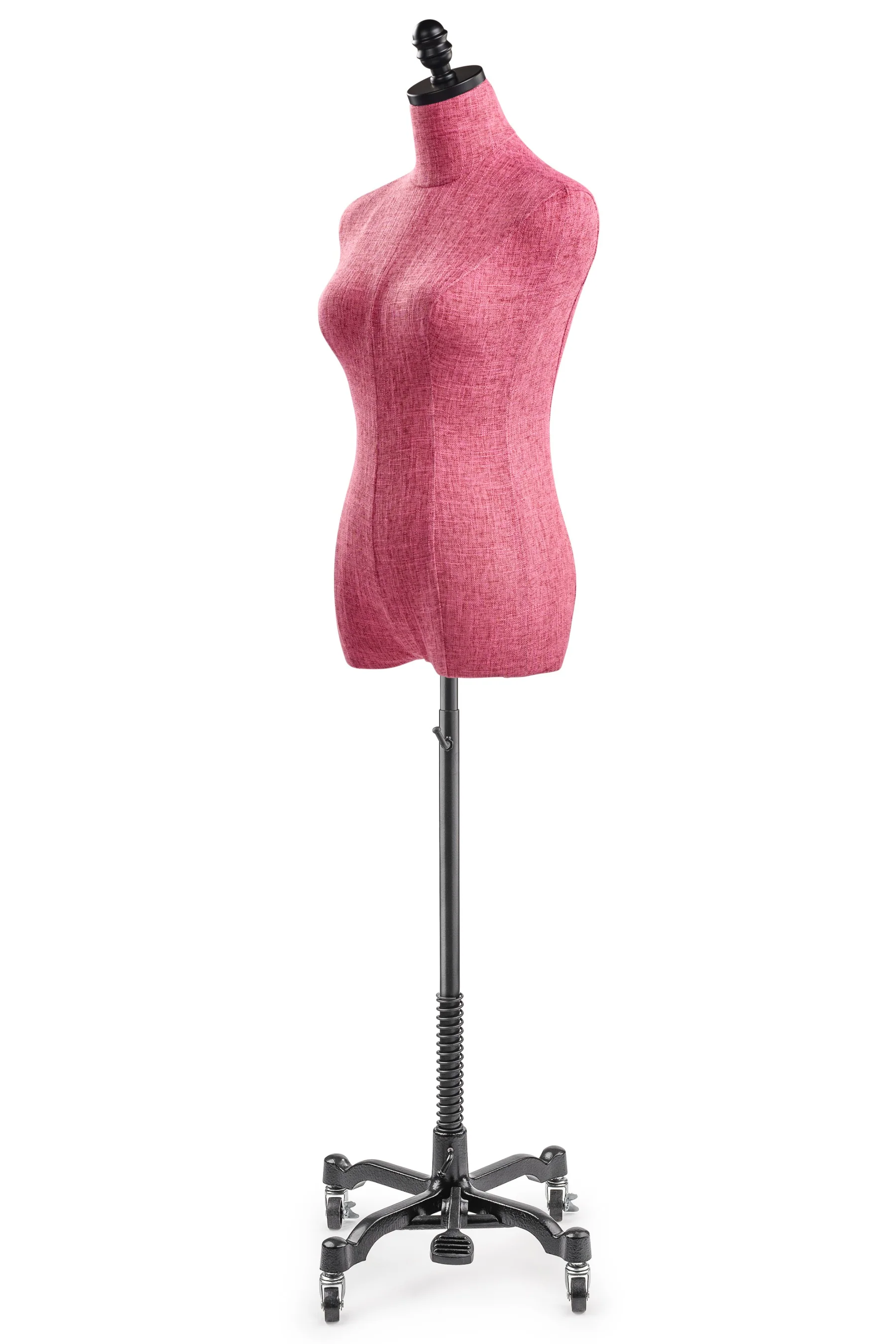 Female Display Dress Form on Metal Rolling Base - Image 52
