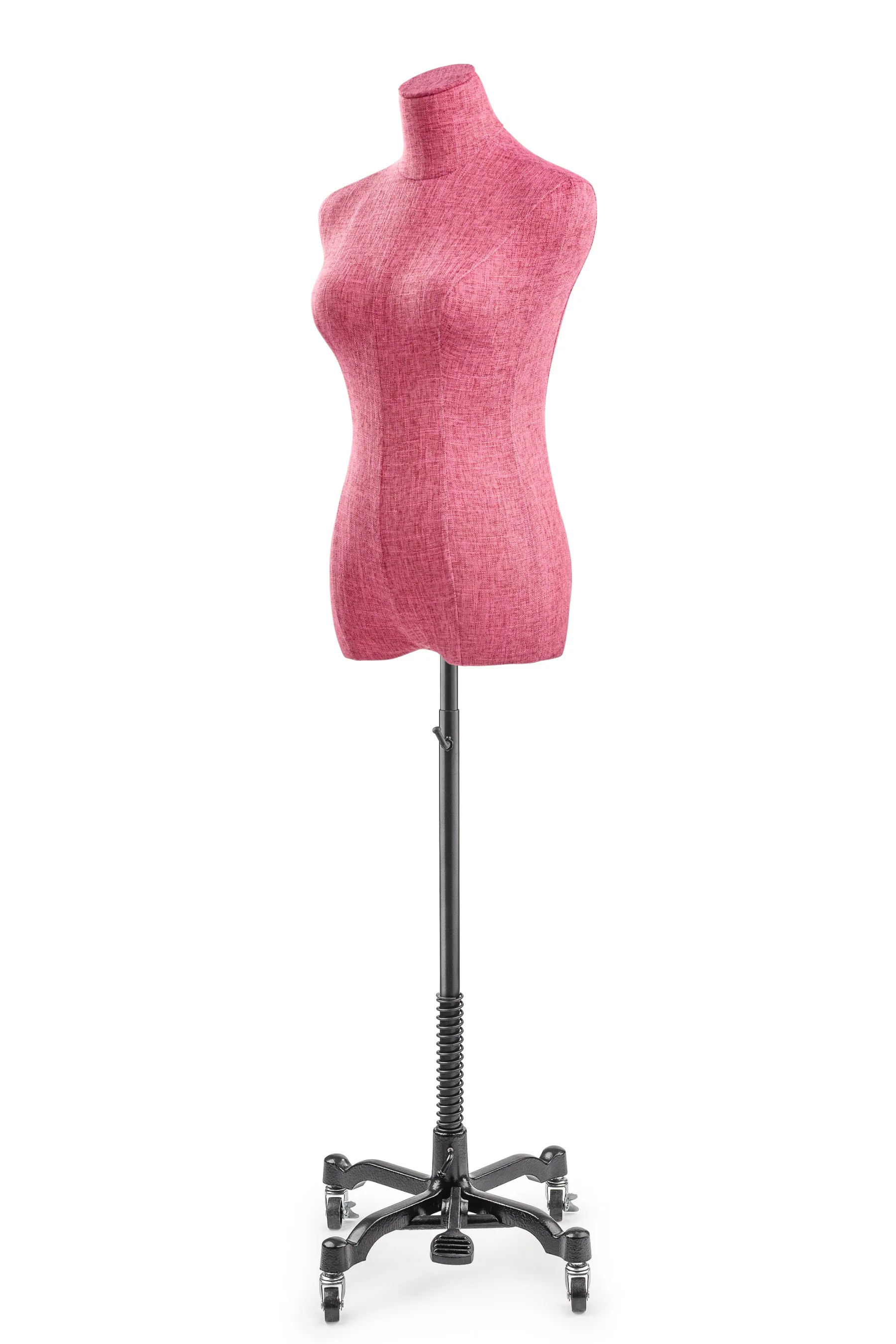 Female Display Dress Form on Metal Rolling Base - Image 53