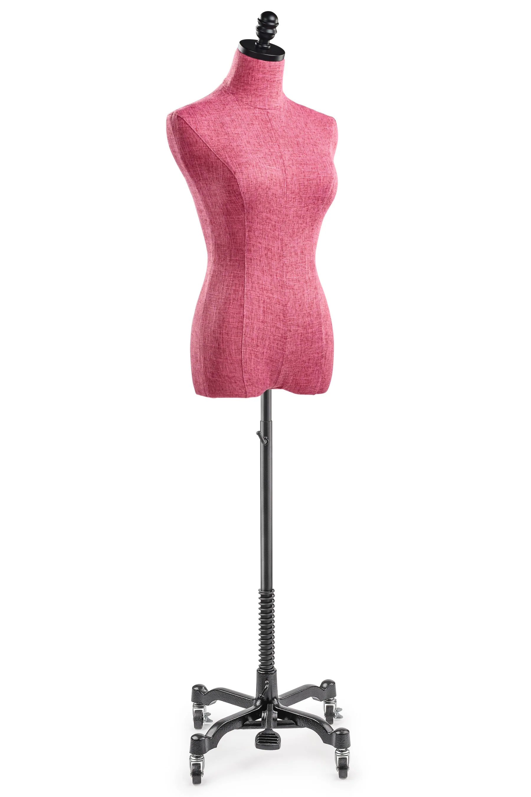 Female Display Dress Form on Metal Rolling Base - Image 54
