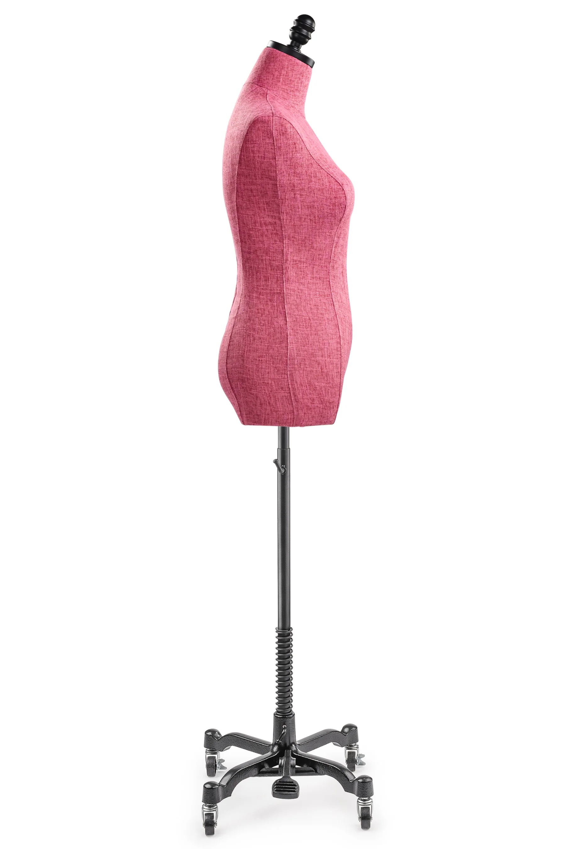 Female Display Dress Form on Metal Rolling Base - Image 56