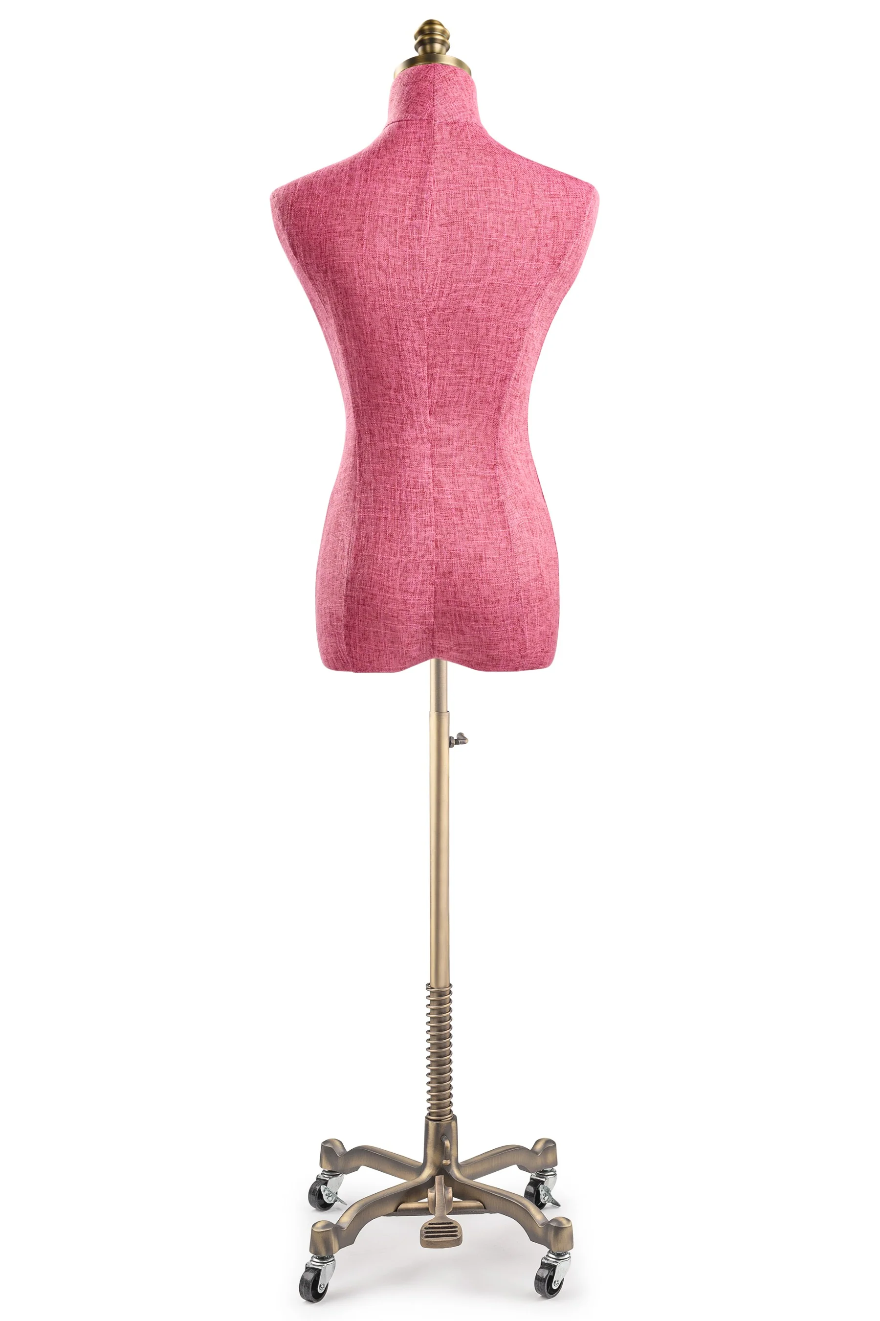 Female Display Dress Form on Metal Rolling Base - Image 63