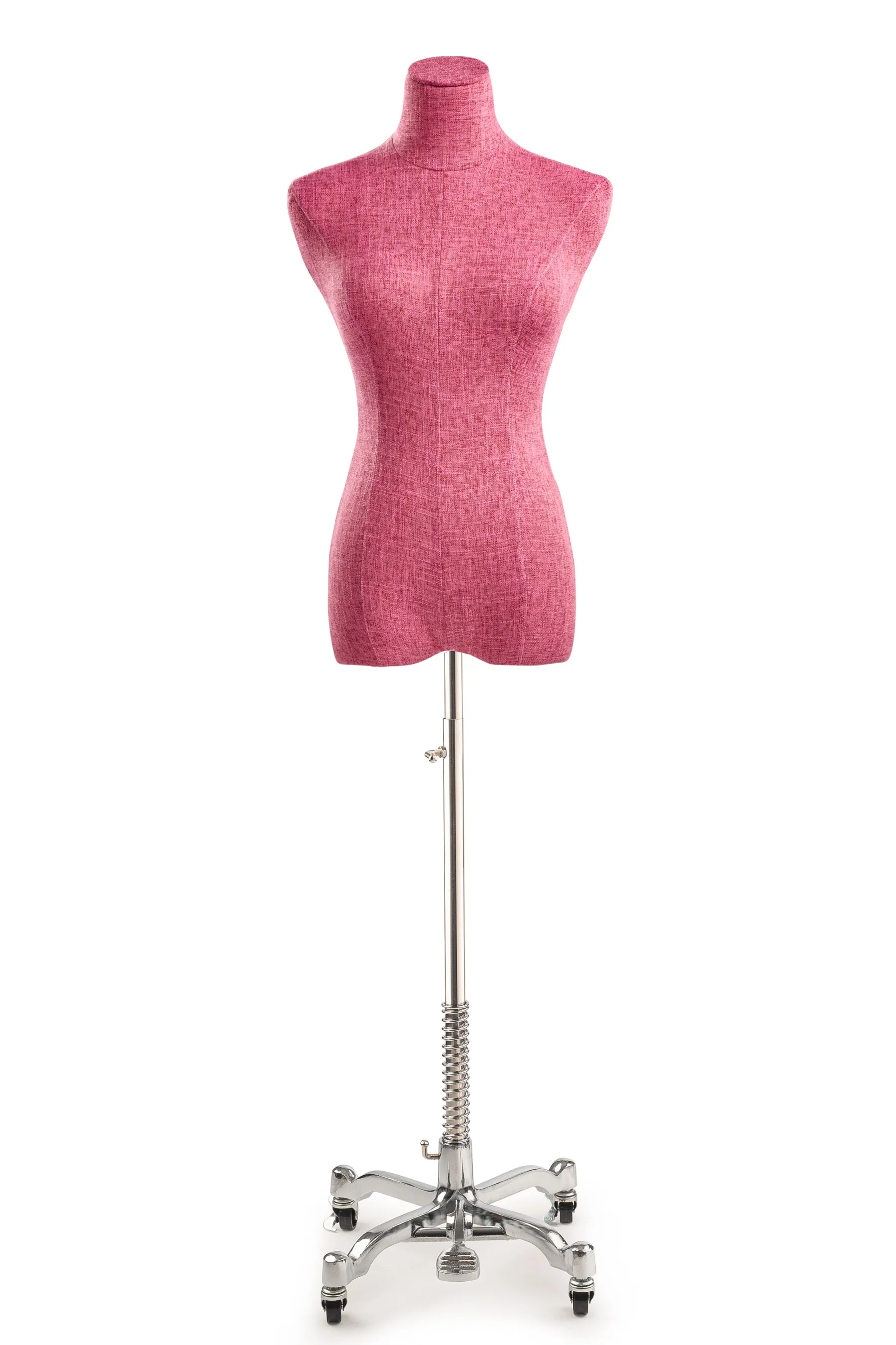 Female Display Dress Form on Metal Rolling Base - Image 66