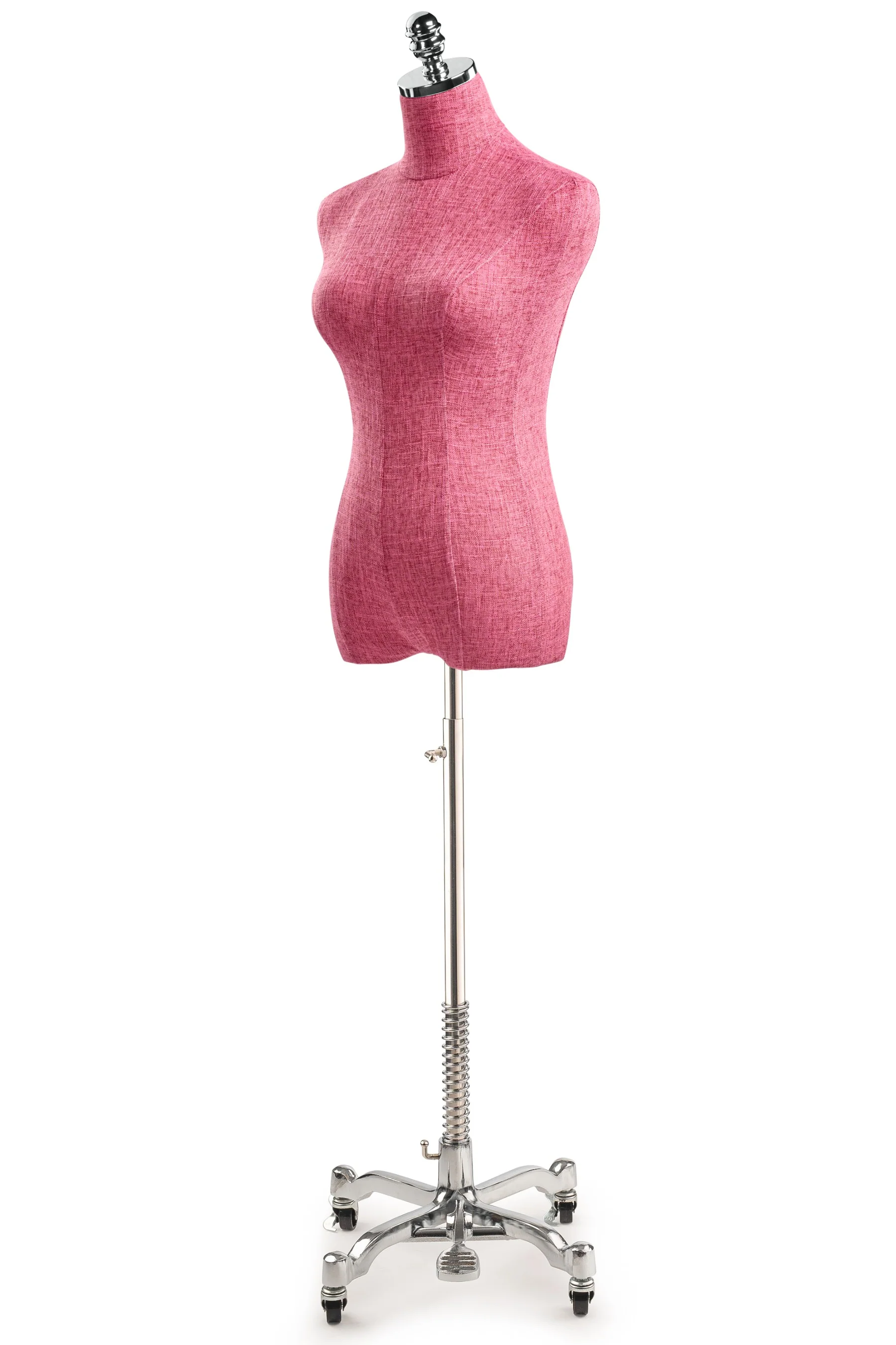 Female Display Dress Form on Metal Rolling Base - Image 68