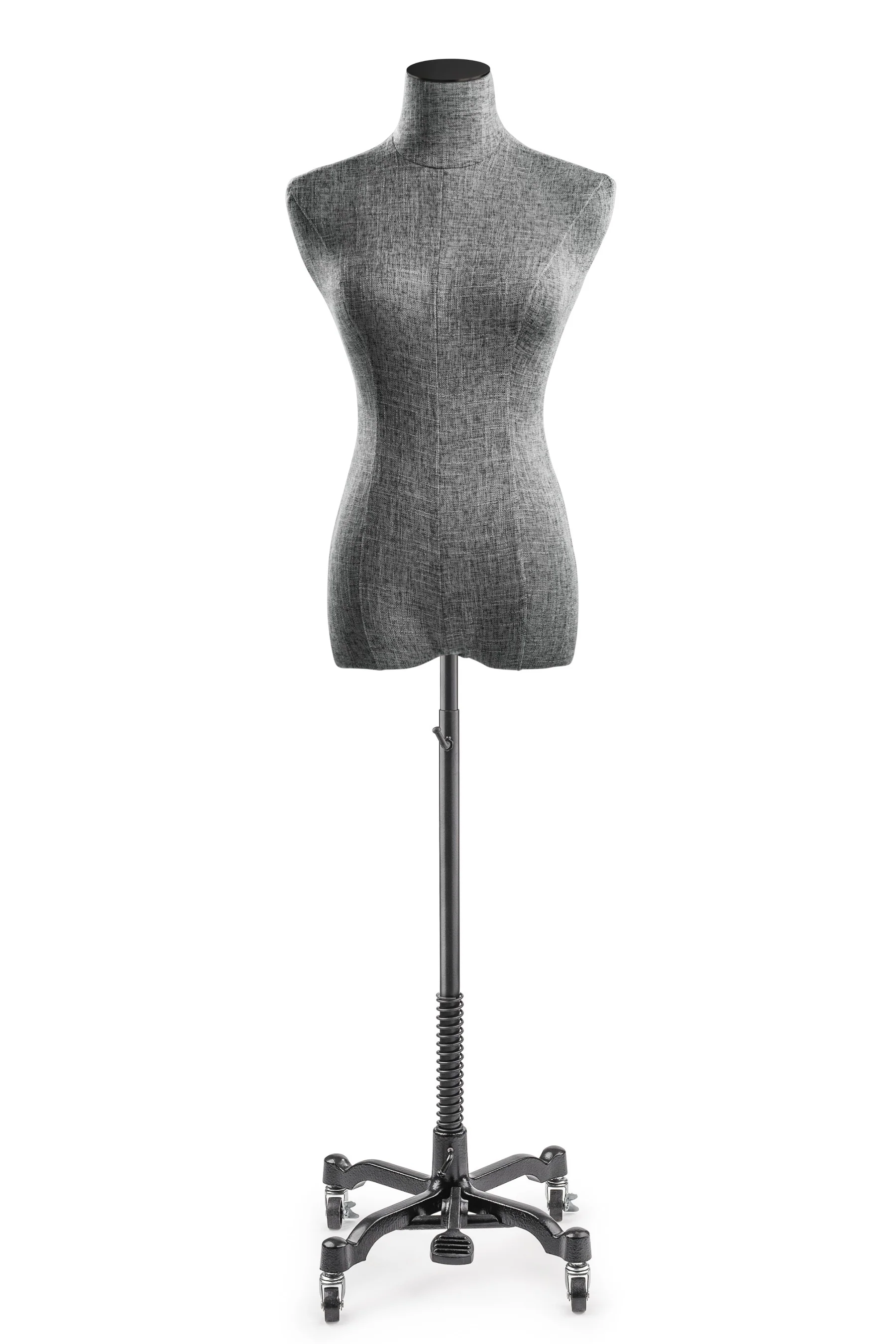 Female Display Dress Form on Metal Rolling Base - Image 73