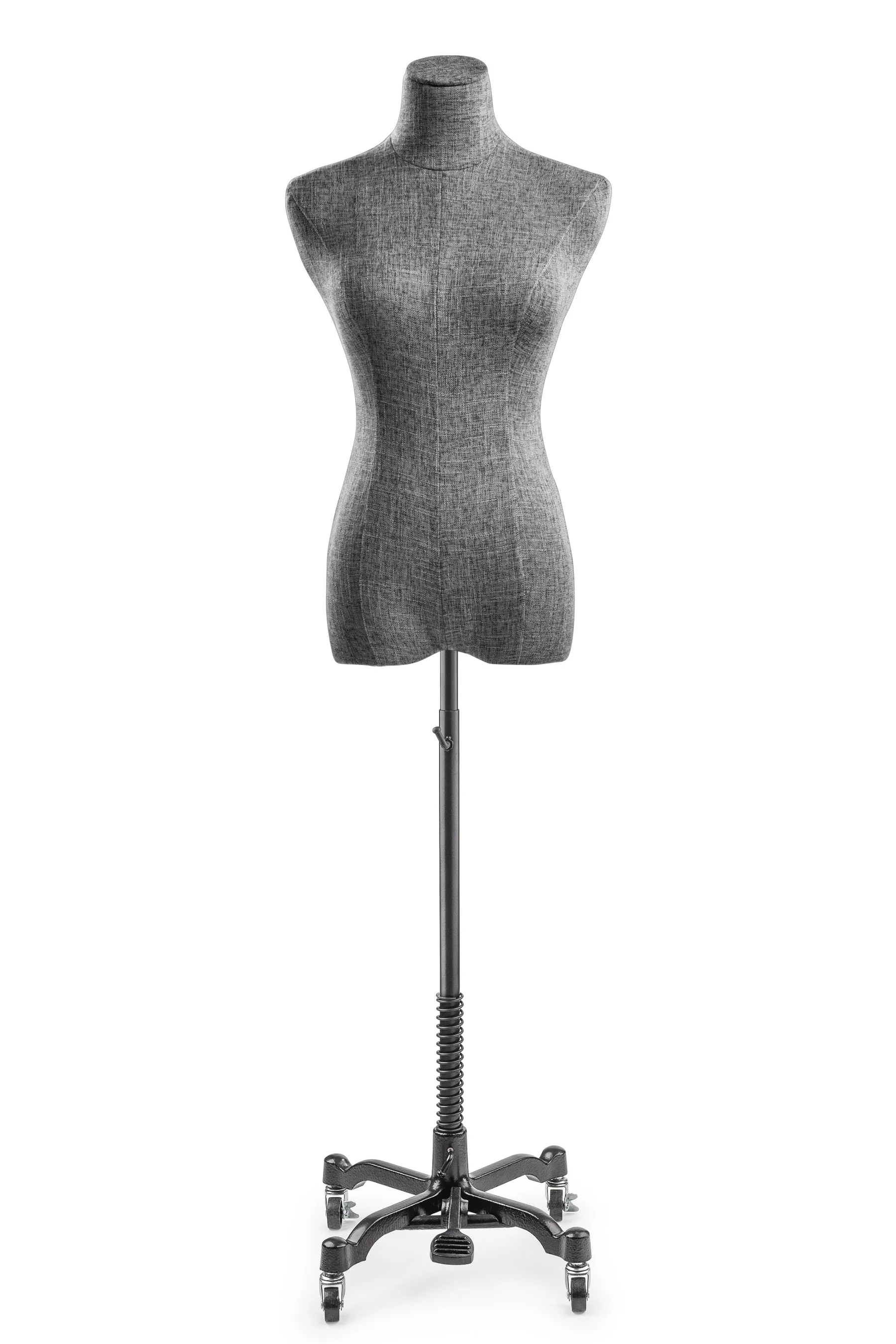 Female Display Dress Form on Metal Rolling Base - Image 74