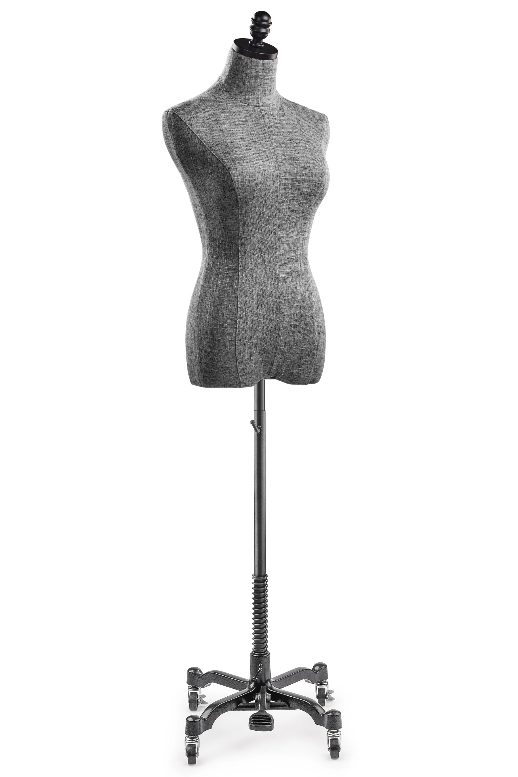 Female Display Dress Form on Metal Rolling Base - Image 77