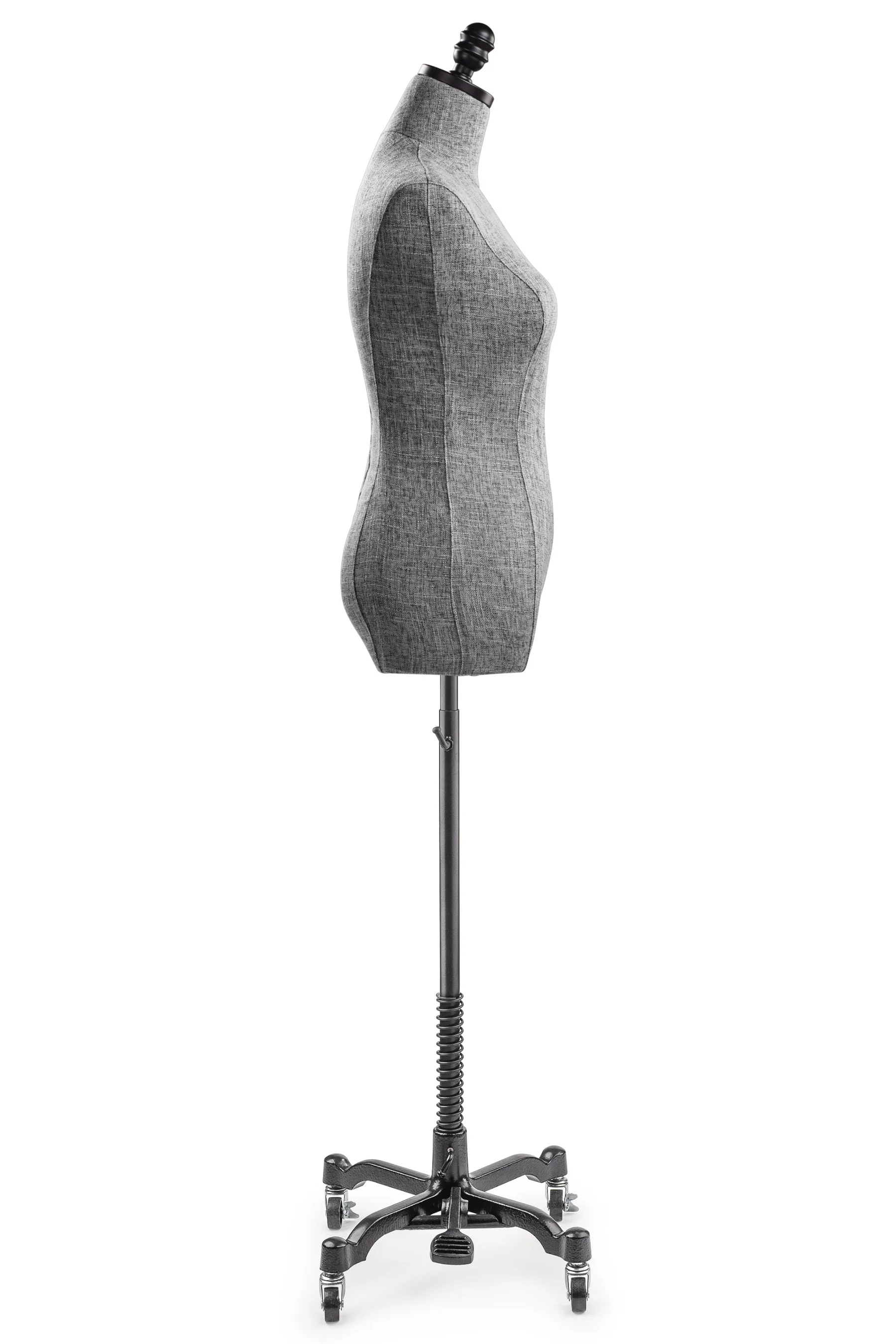 Female Display Dress Form on Metal Rolling Base - Image 79