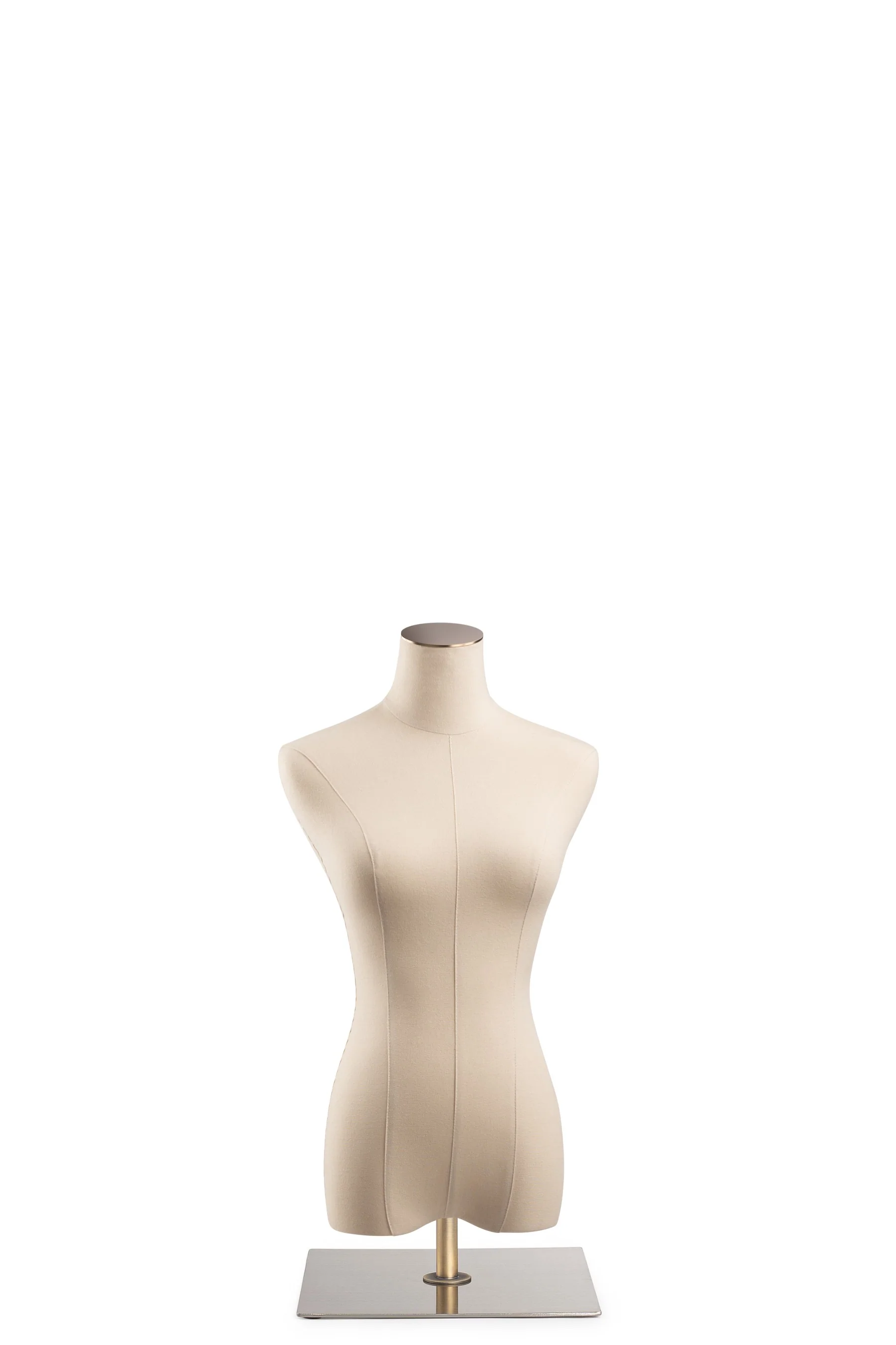 Female Display Dress Form on Metal Tabletop Base - Image 10