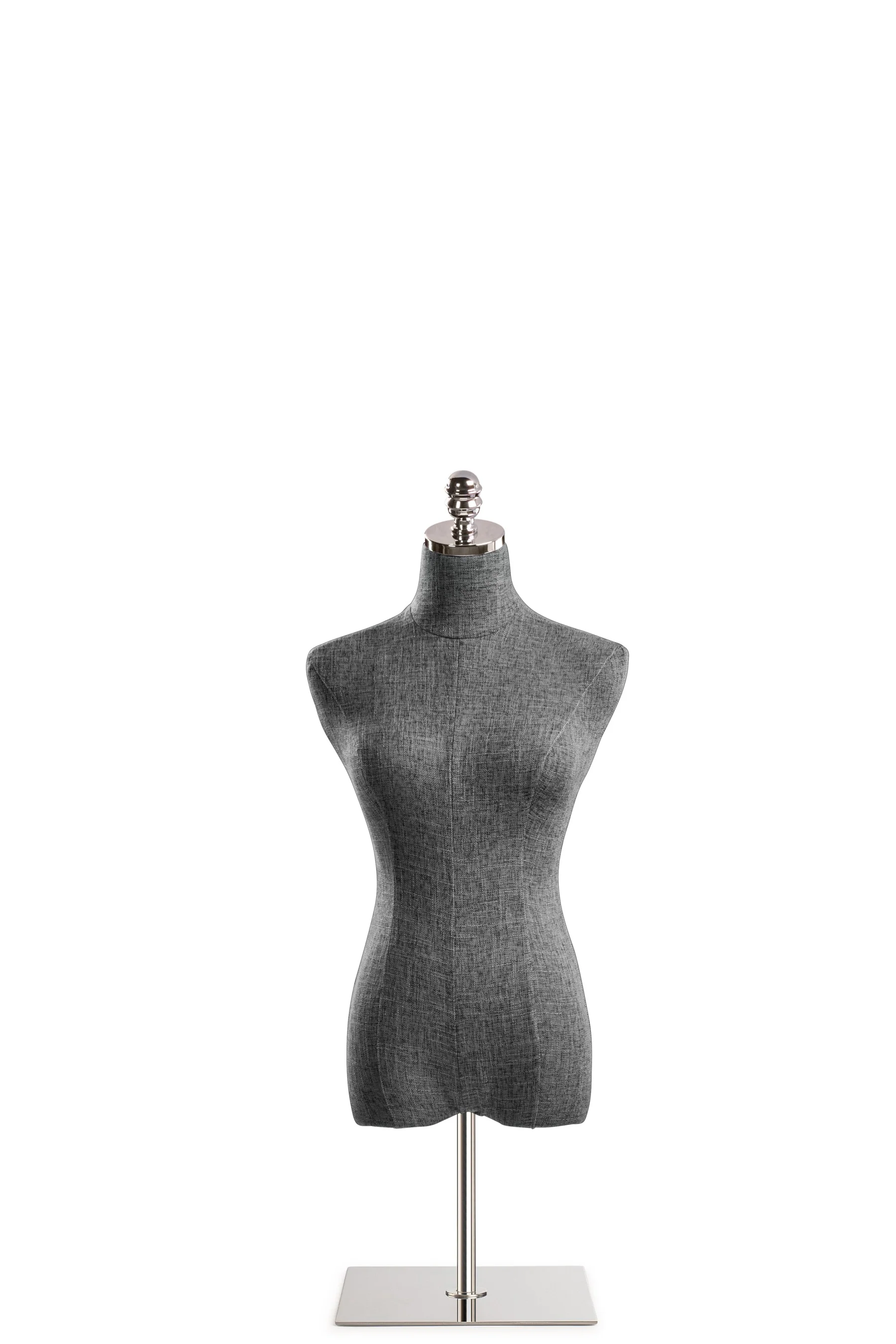 Female Display Dress Form on Metal Tabletop Base - Image 116
