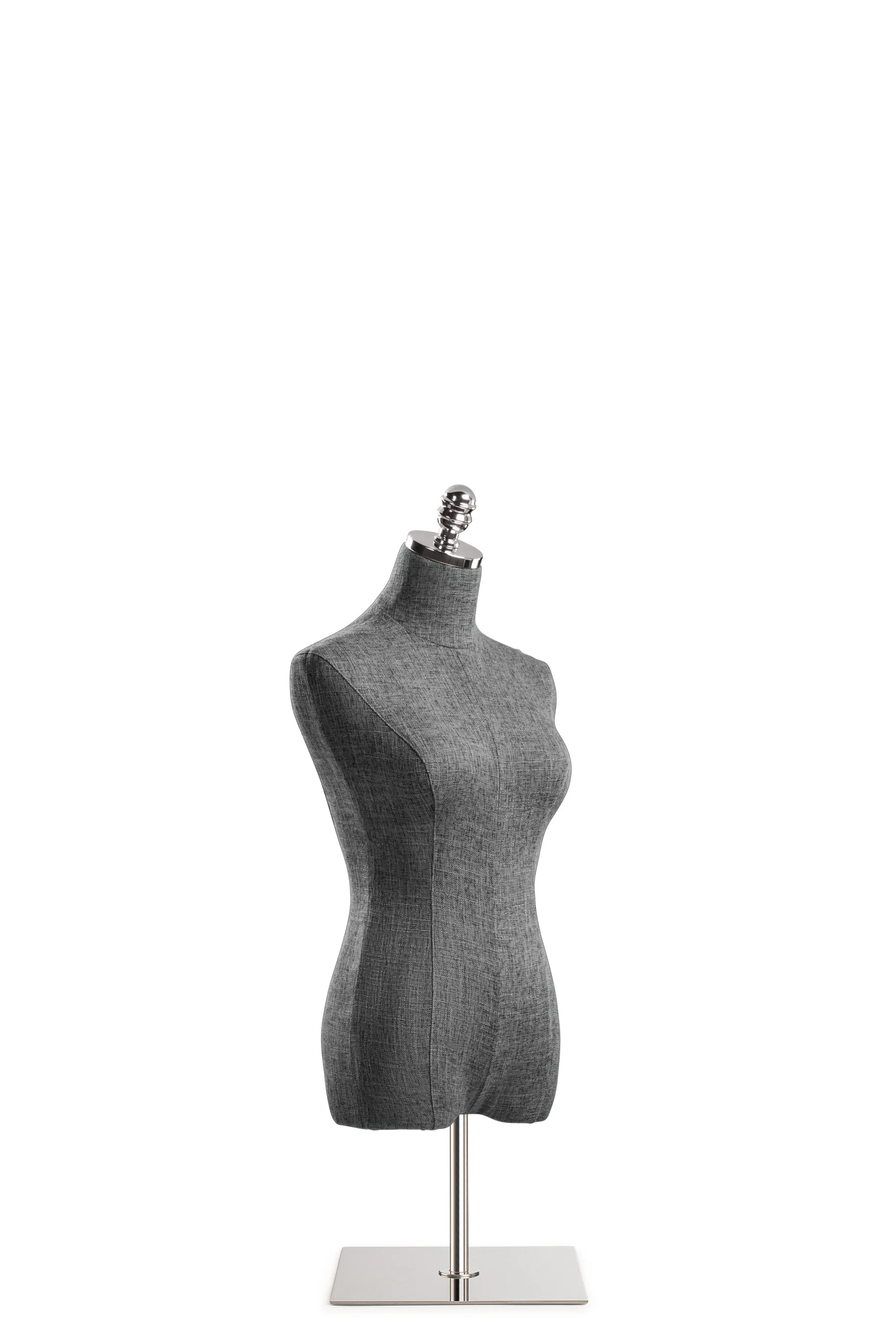 Female Display Dress Form on Metal Tabletop Base - Image 121