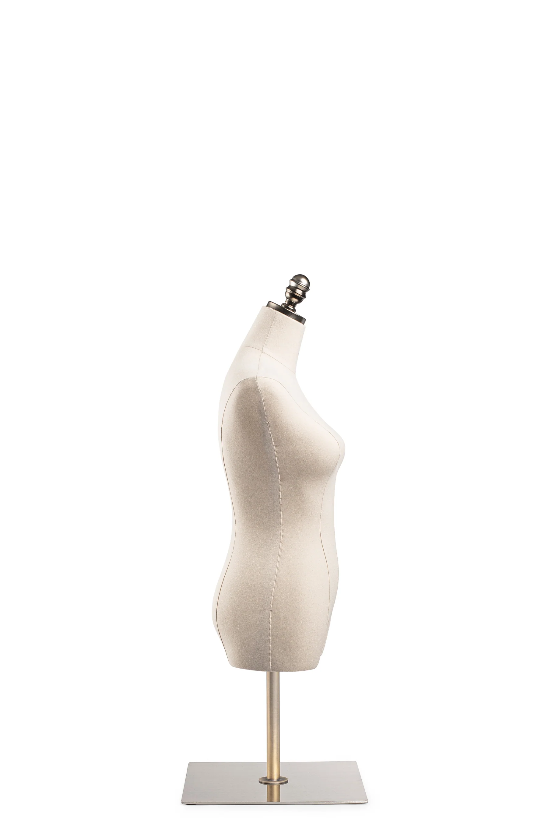 Female Display Dress Form on Metal Tabletop Base - Image 14