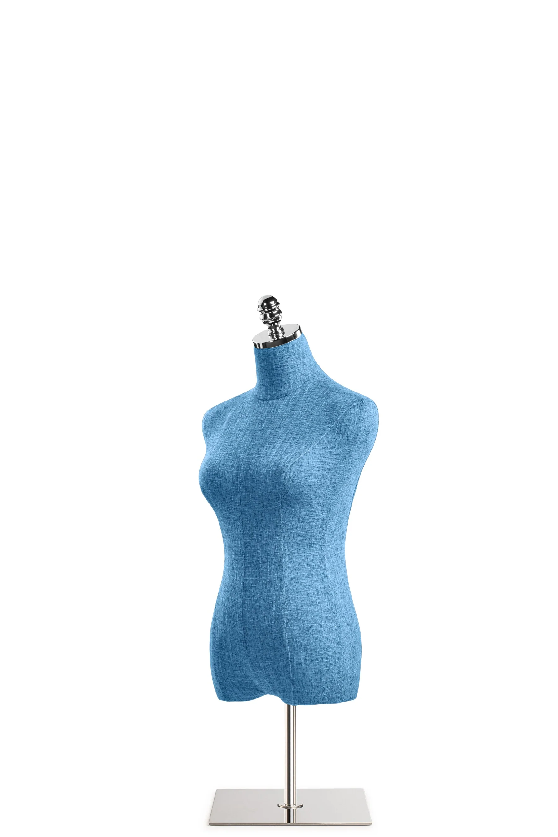 Female Display Dress Form on Metal Tabletop Base - Image 140