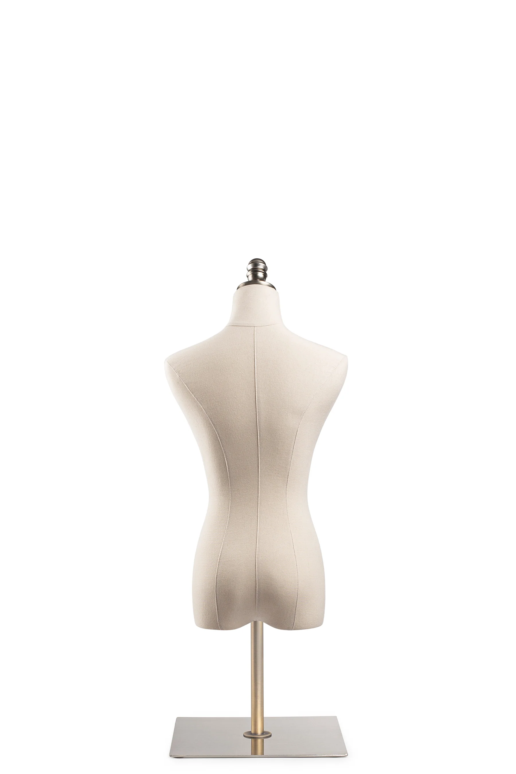 Female Display Dress Form on Metal Tabletop Base - Image 15