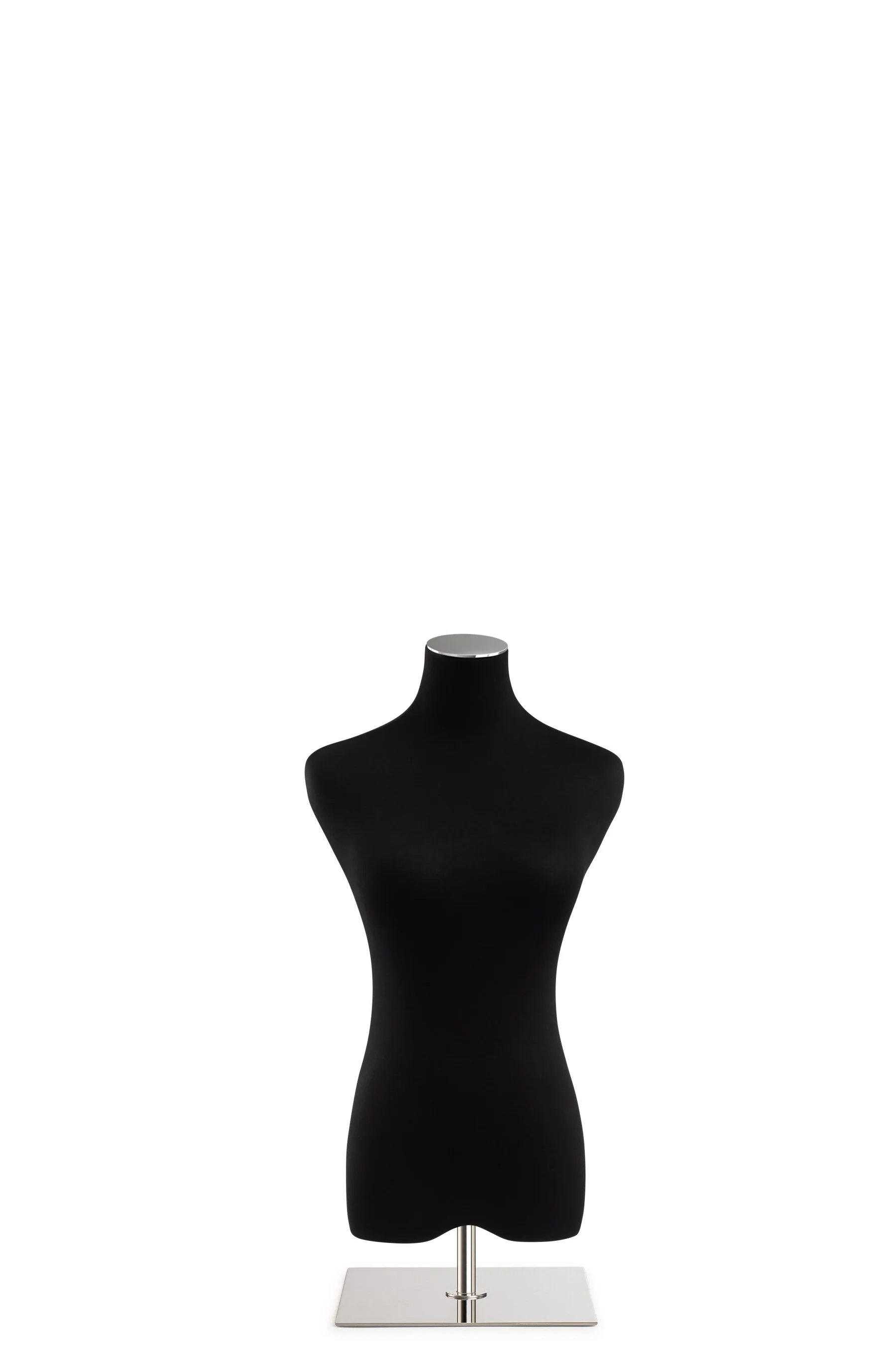 Female Display Dress Form on Metal Tabletop Base - Image 160