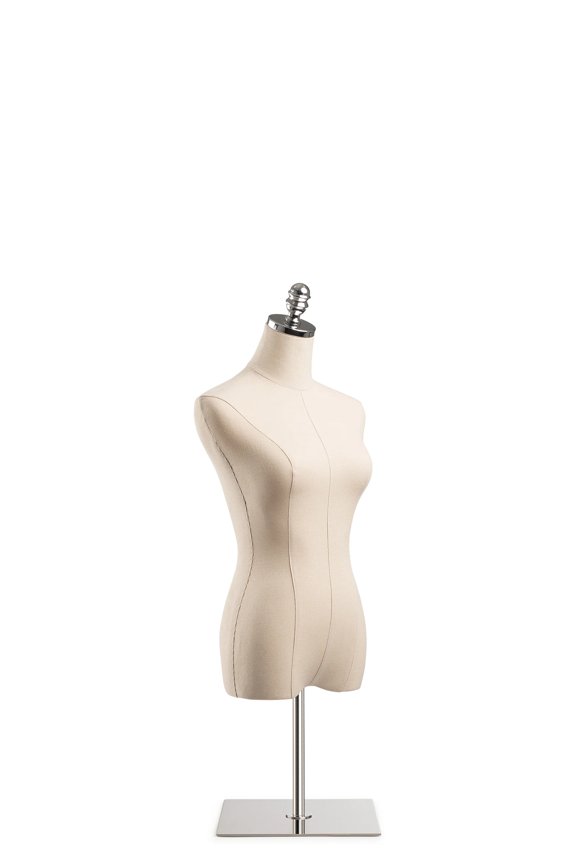 Female Display Dress Form on Metal Tabletop Base - Image 20