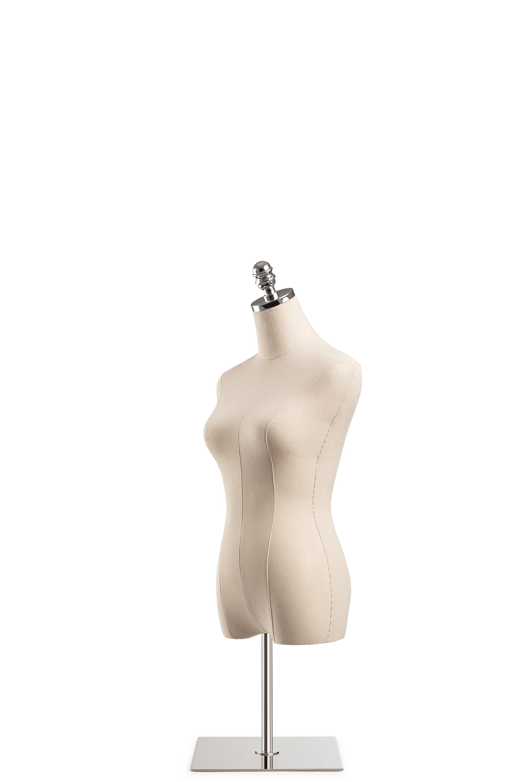 Female Display Dress Form on Metal Tabletop Base - Image 21