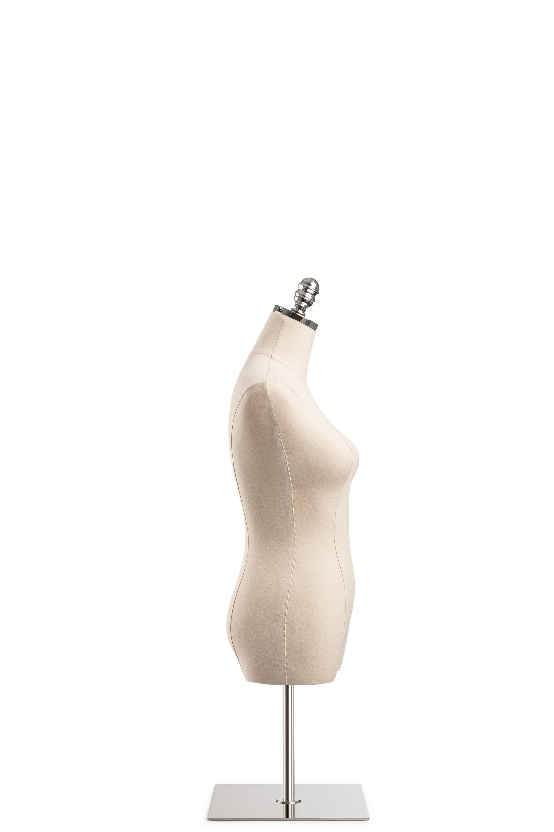 Female Display Dress Form on Metal Tabletop Base - Image 22