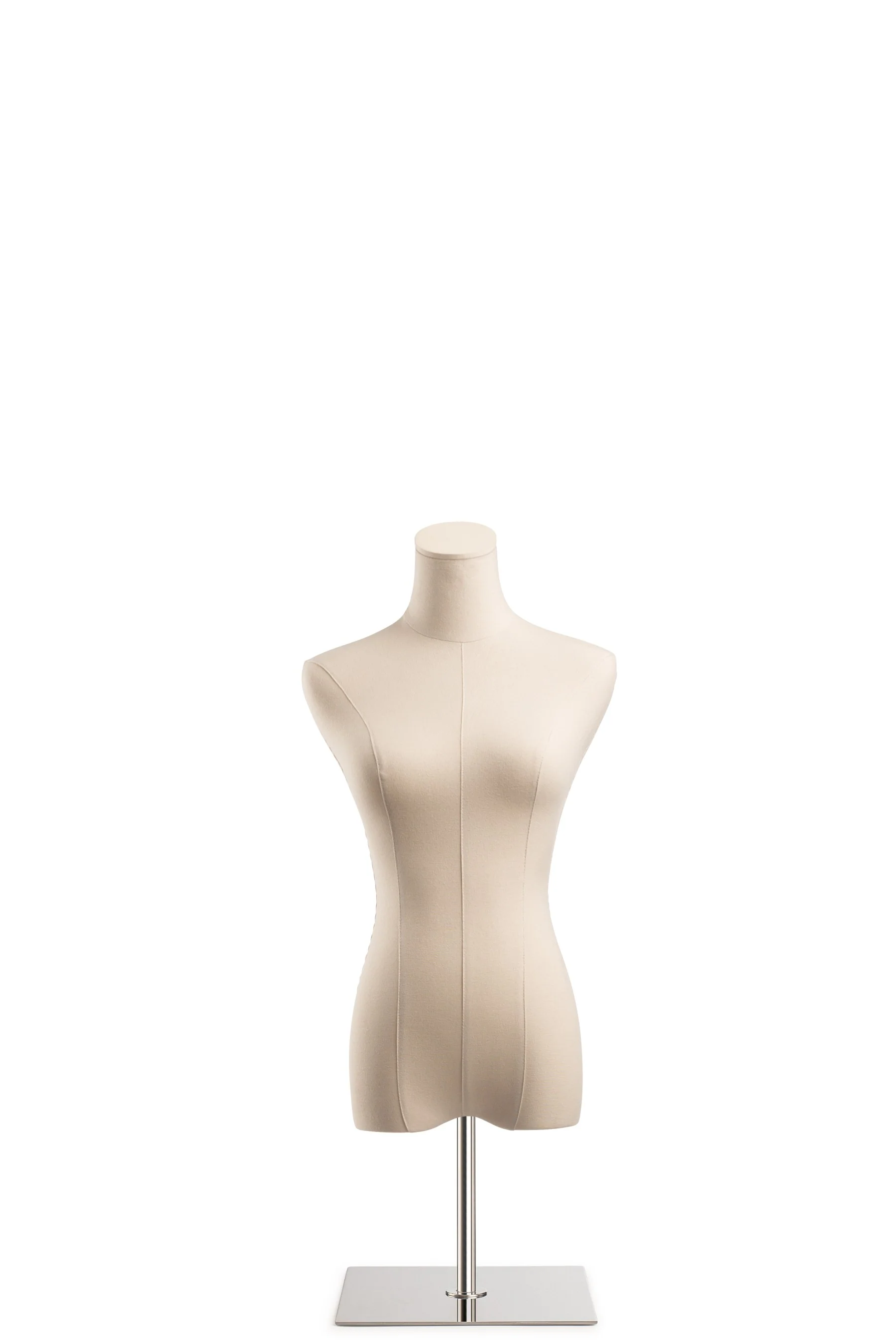 Female Display Dress Form on Metal Tabletop Base - Image 24