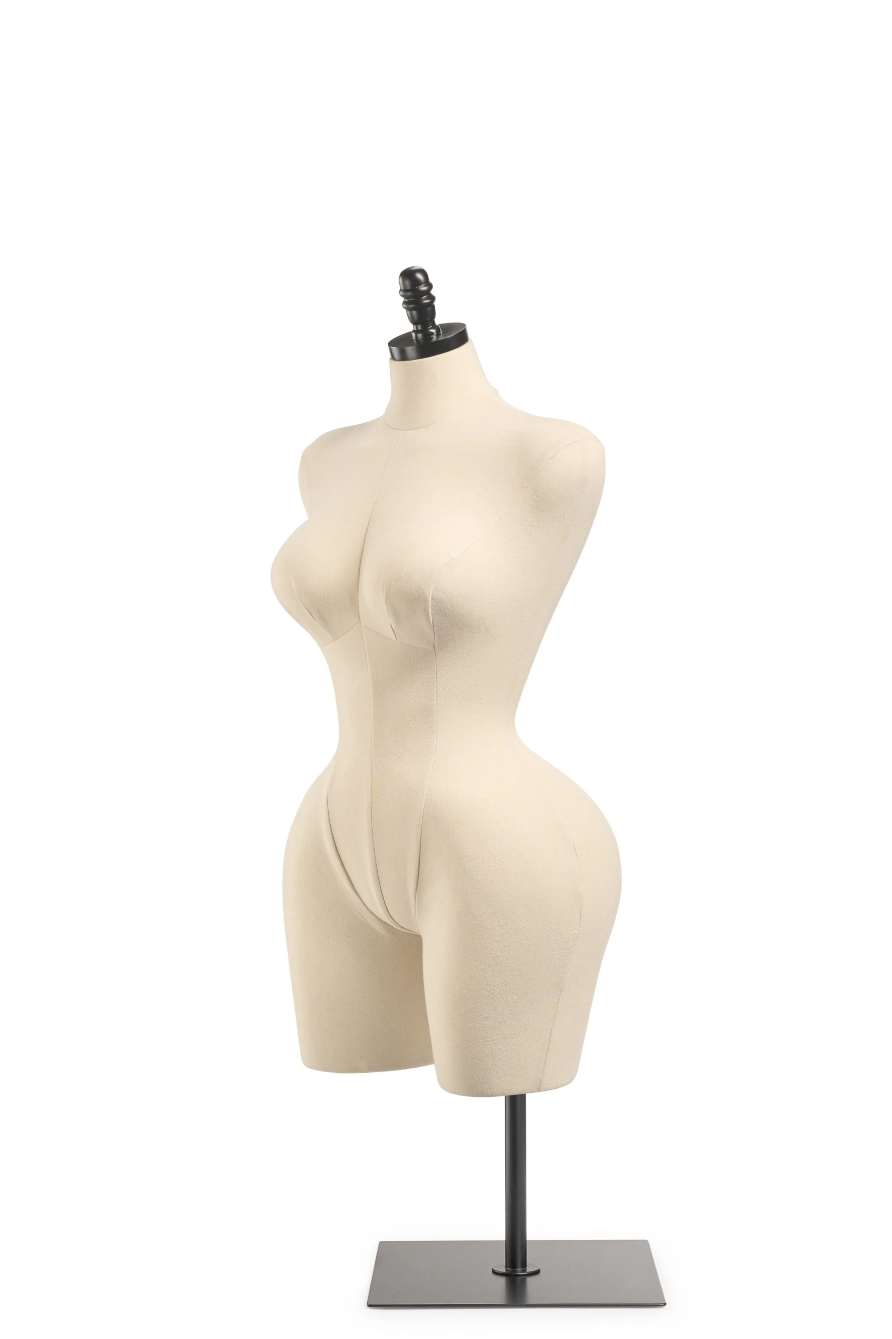 Female Display Dress Form on Metal Tabletop Base - Image 27