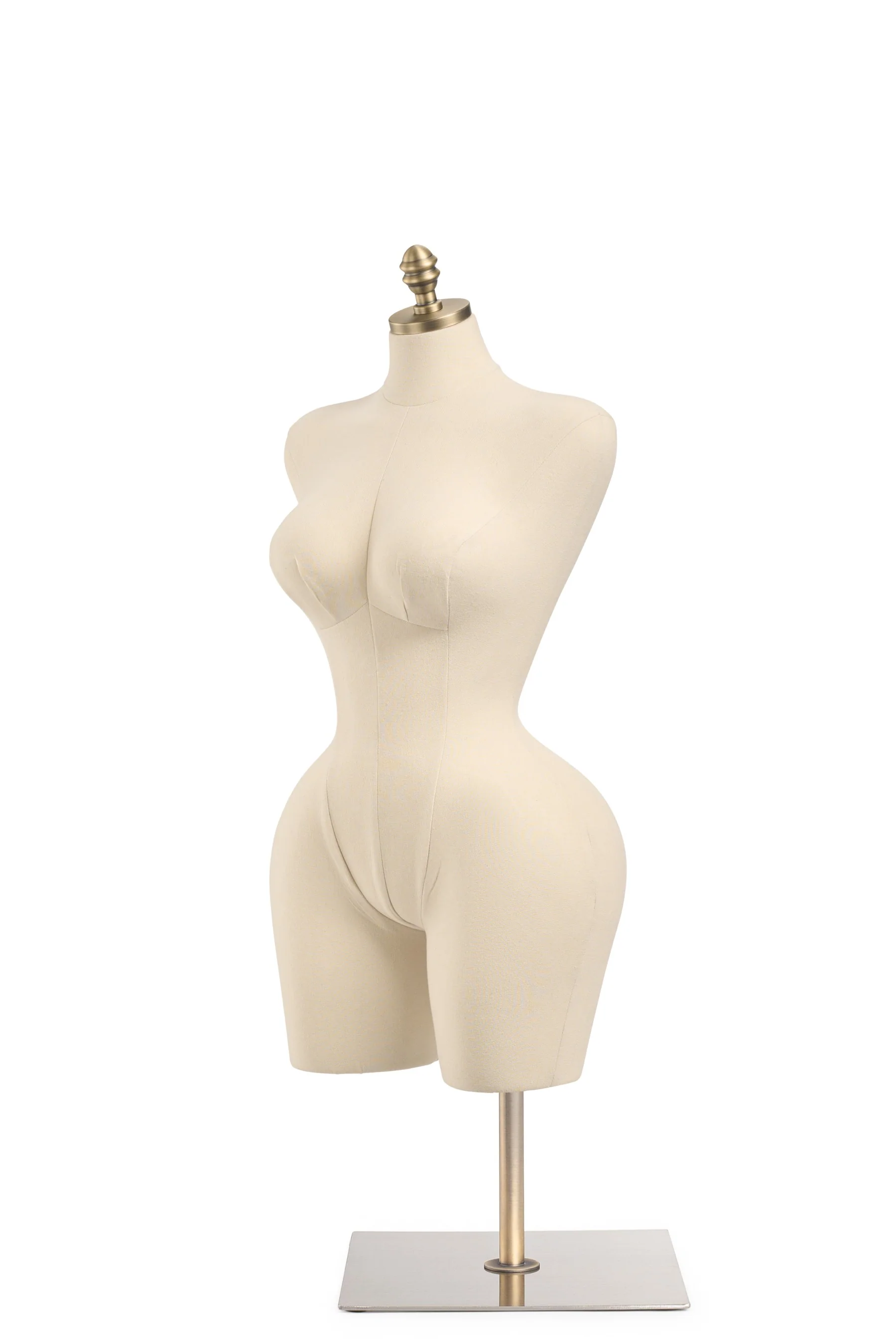 Female Display Dress Form on Metal Tabletop Base - Image 31